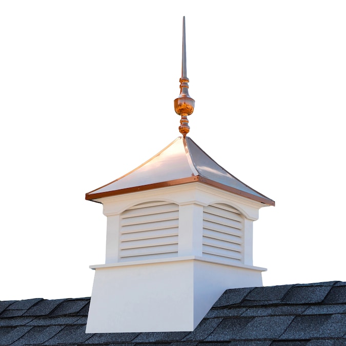 Good Directions Vinyl Cupola Coventry 26 in with Copper Roof x 35 in