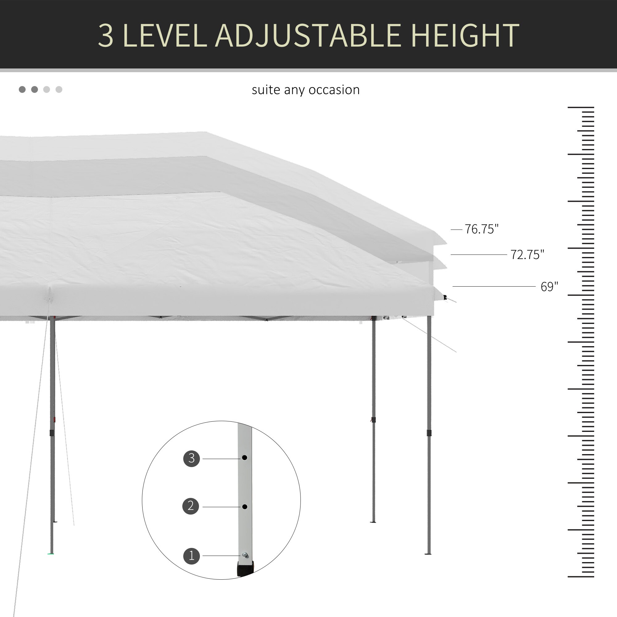 Kahomvis AOS-QP109-200 Canopies-Sl - View #6