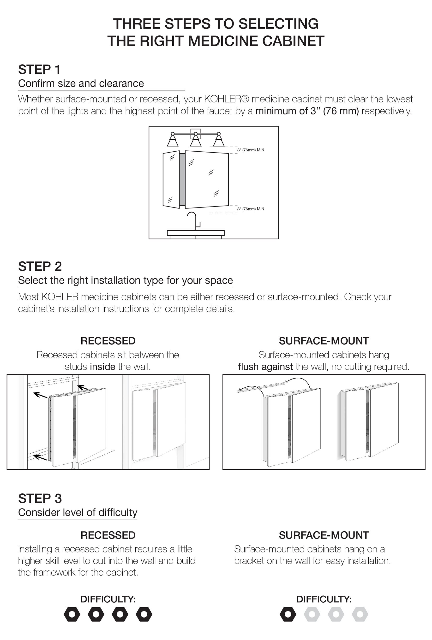 KOHLER CB-CLC2526FS Bathroom-Medicine-Cabinets - View #8