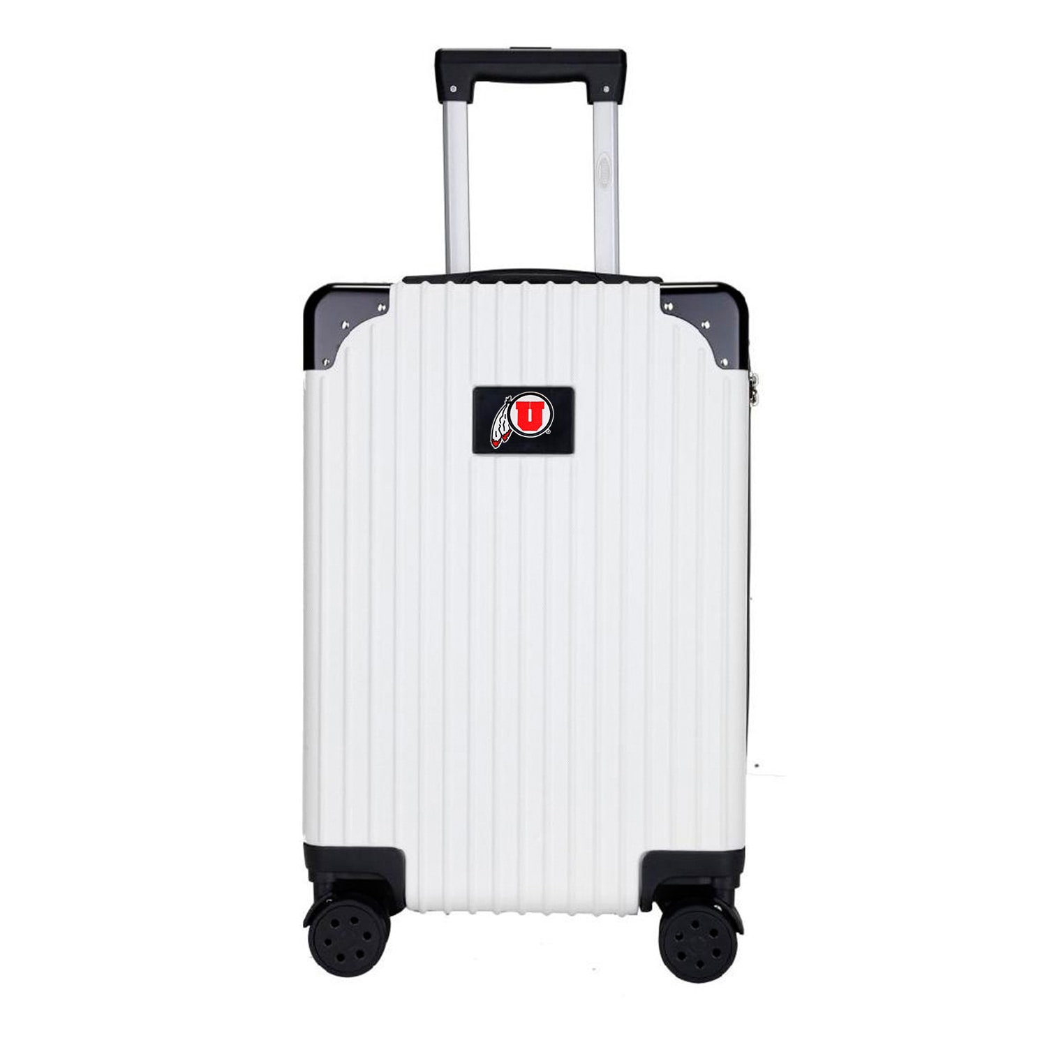 Mojo Licensing CLUTL210_WHITE 23.75 X 15.5 X 9.75 White Polycarbonate Hardshell Carry-on Bag (1-Bag)