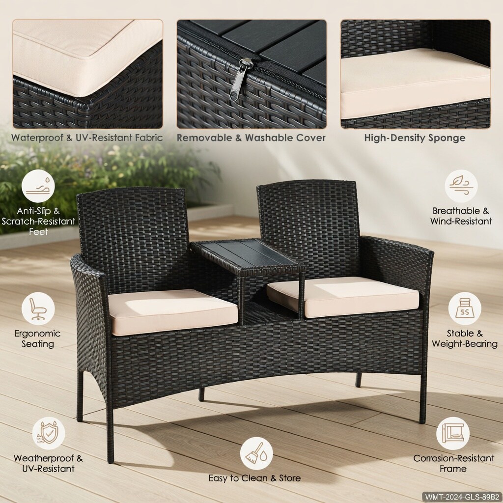 Choco Moon WYC-WQ17297-LS Patio-Conversation-Sets - View #4