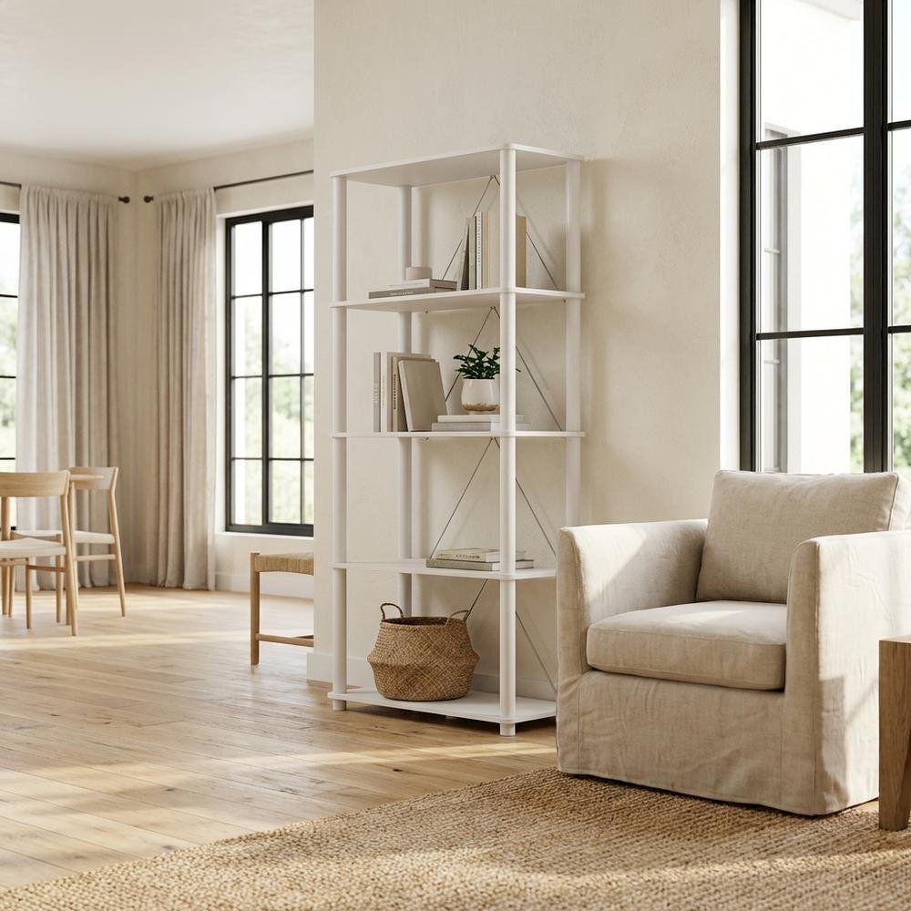 FurniFact BO4027781WHT bookcases - View #3