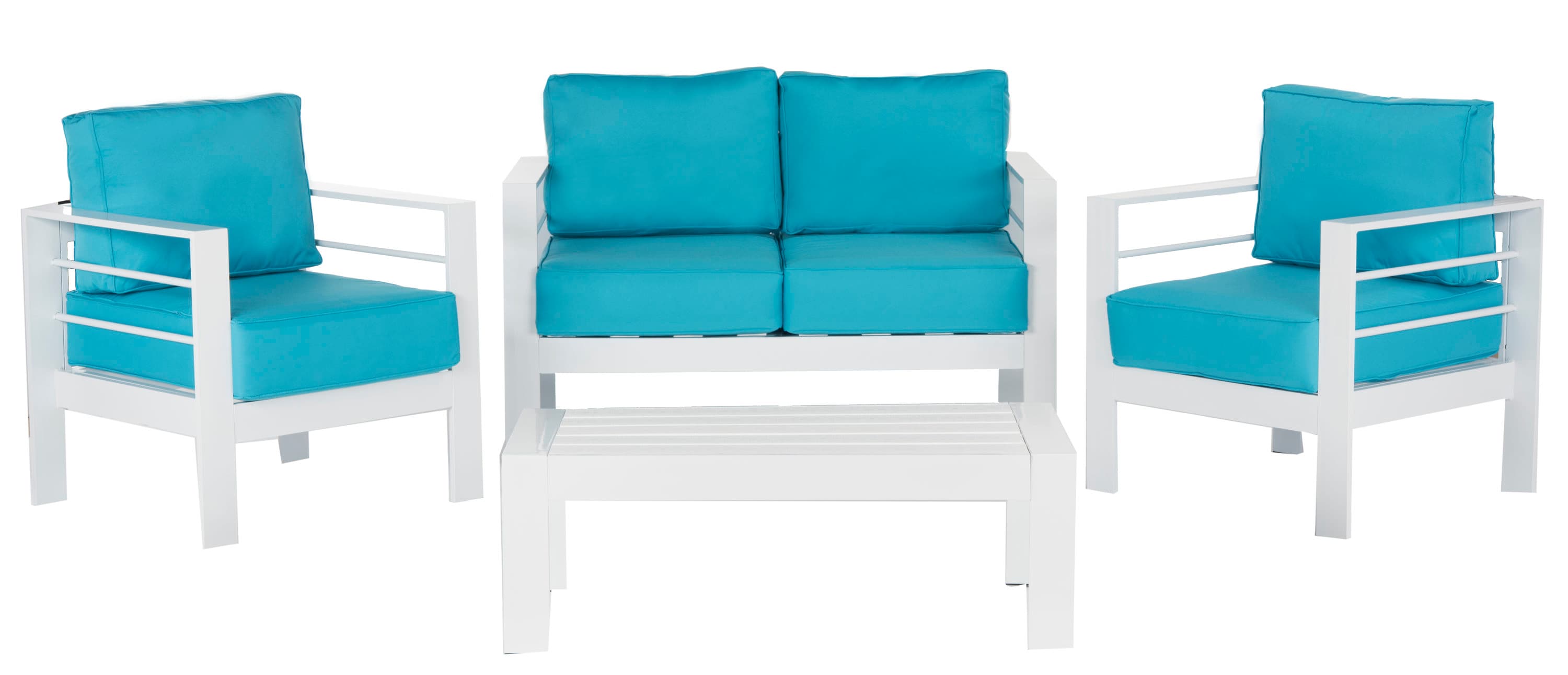 Safavieh PAT2516C Patio-Conversation-Sets - View #2