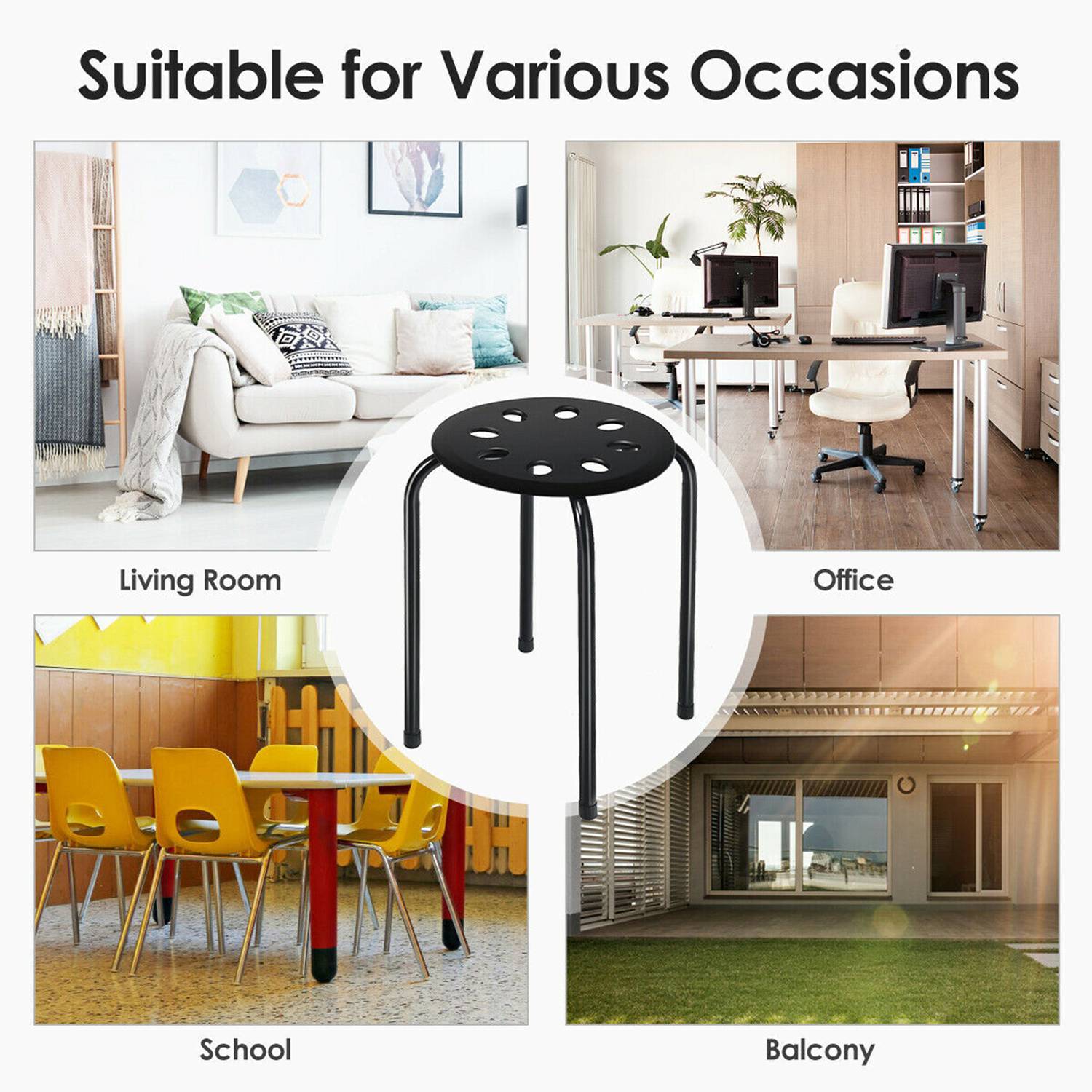 Costway CSHY000271 stools - View #6