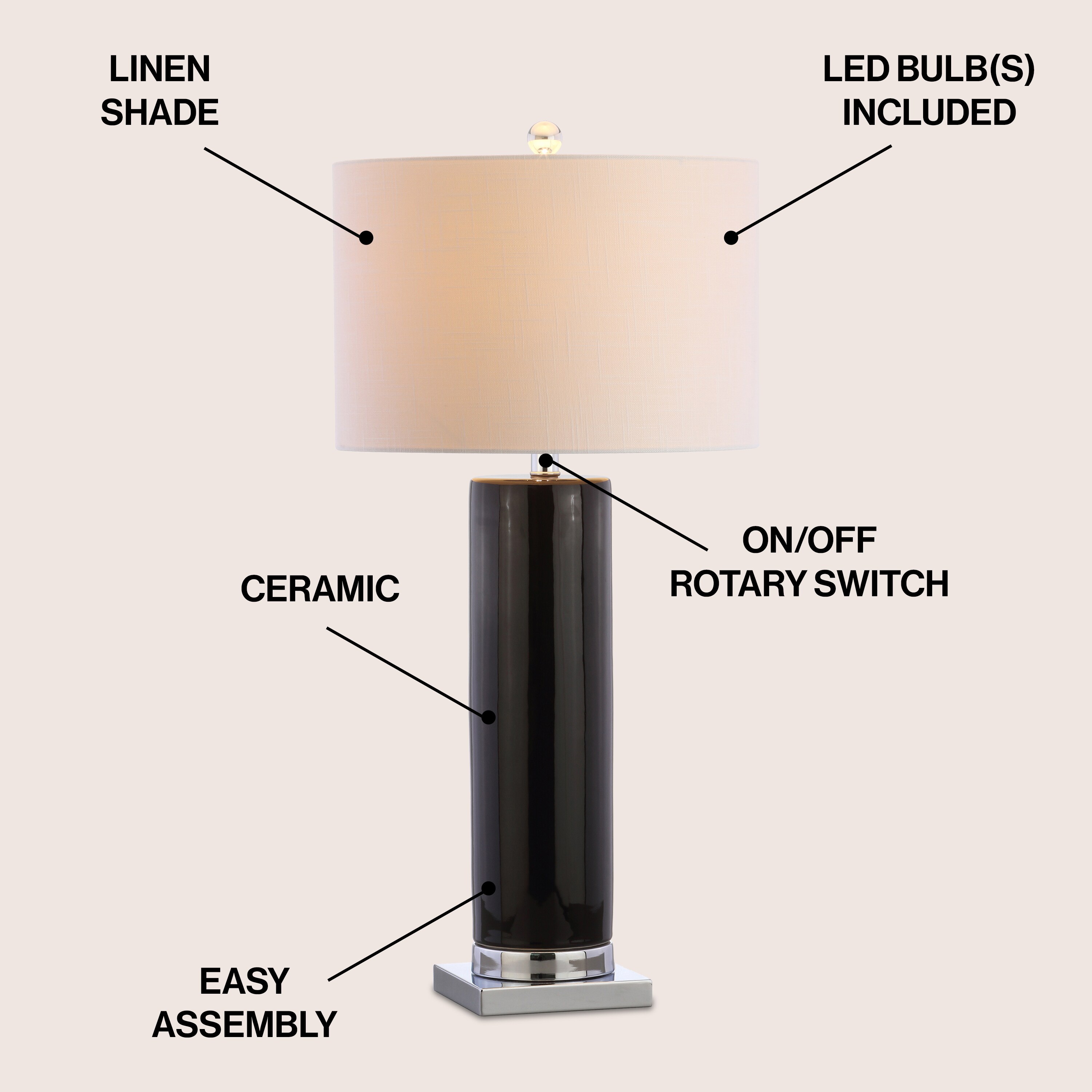 JONATHAN  Y JYL8021B Table-Lamps - View #3