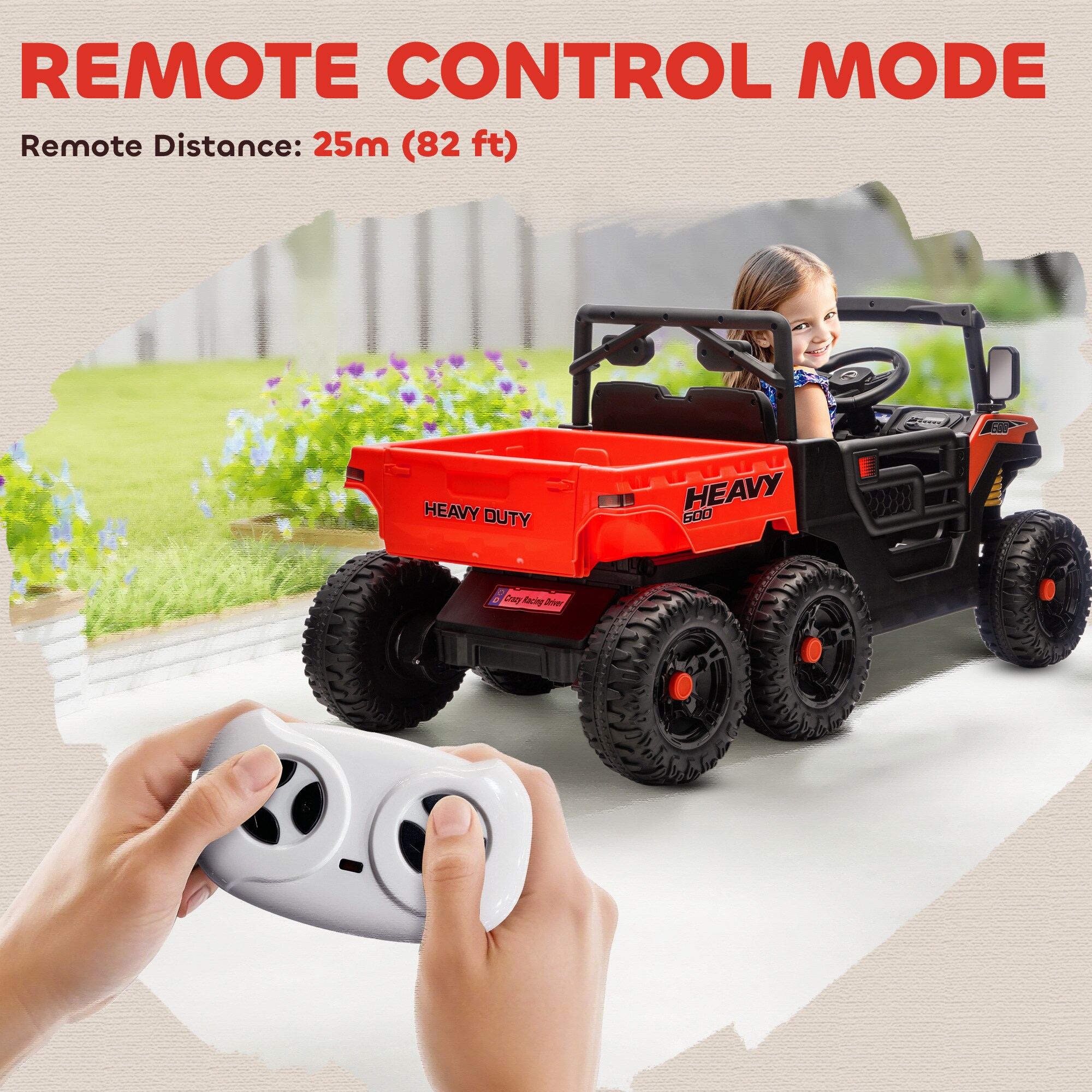 Qaba 370-445V80RD Play-Toys - View #6