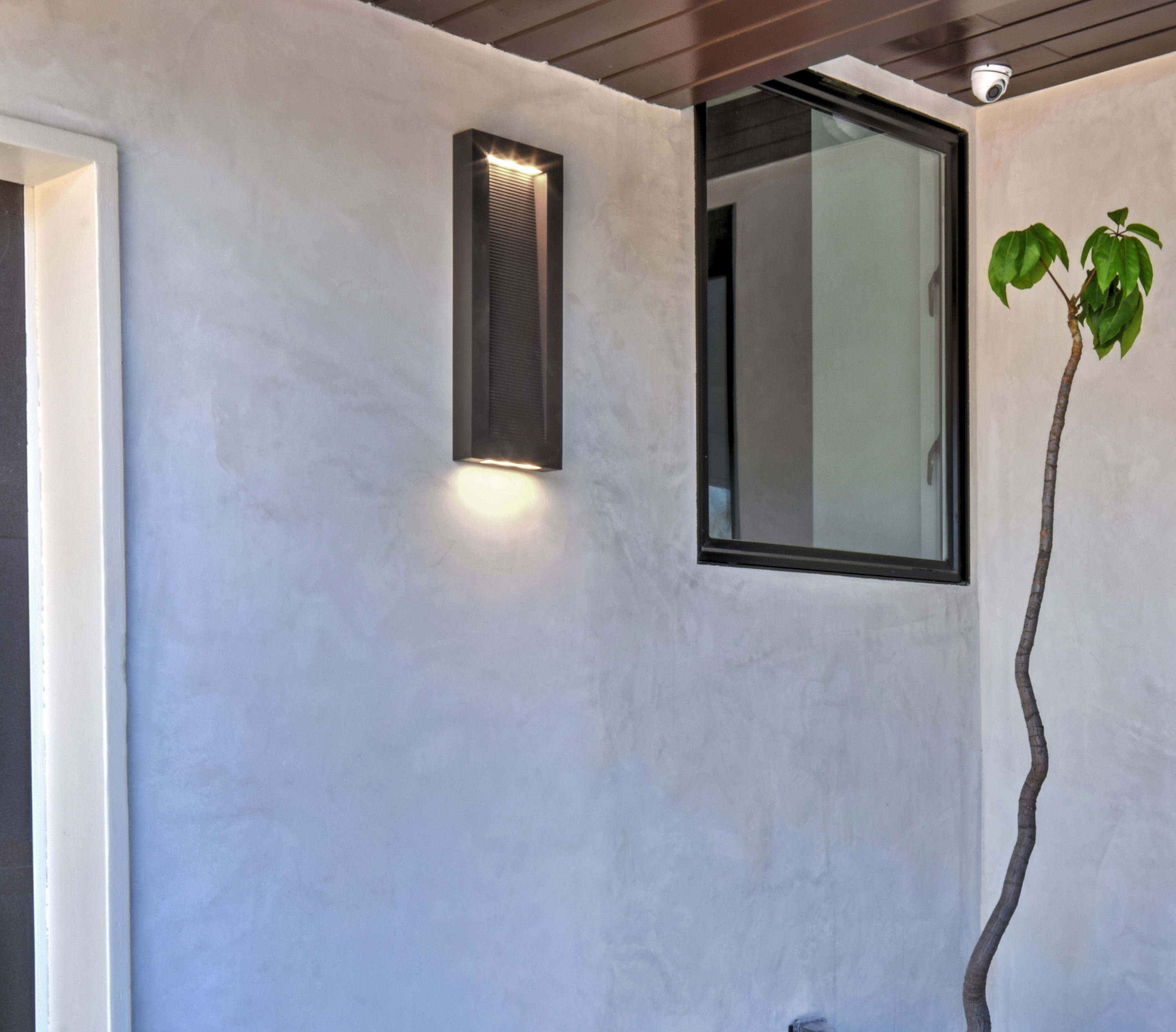 Architectural Bronze 22" LED Outdoor Wall Sconce