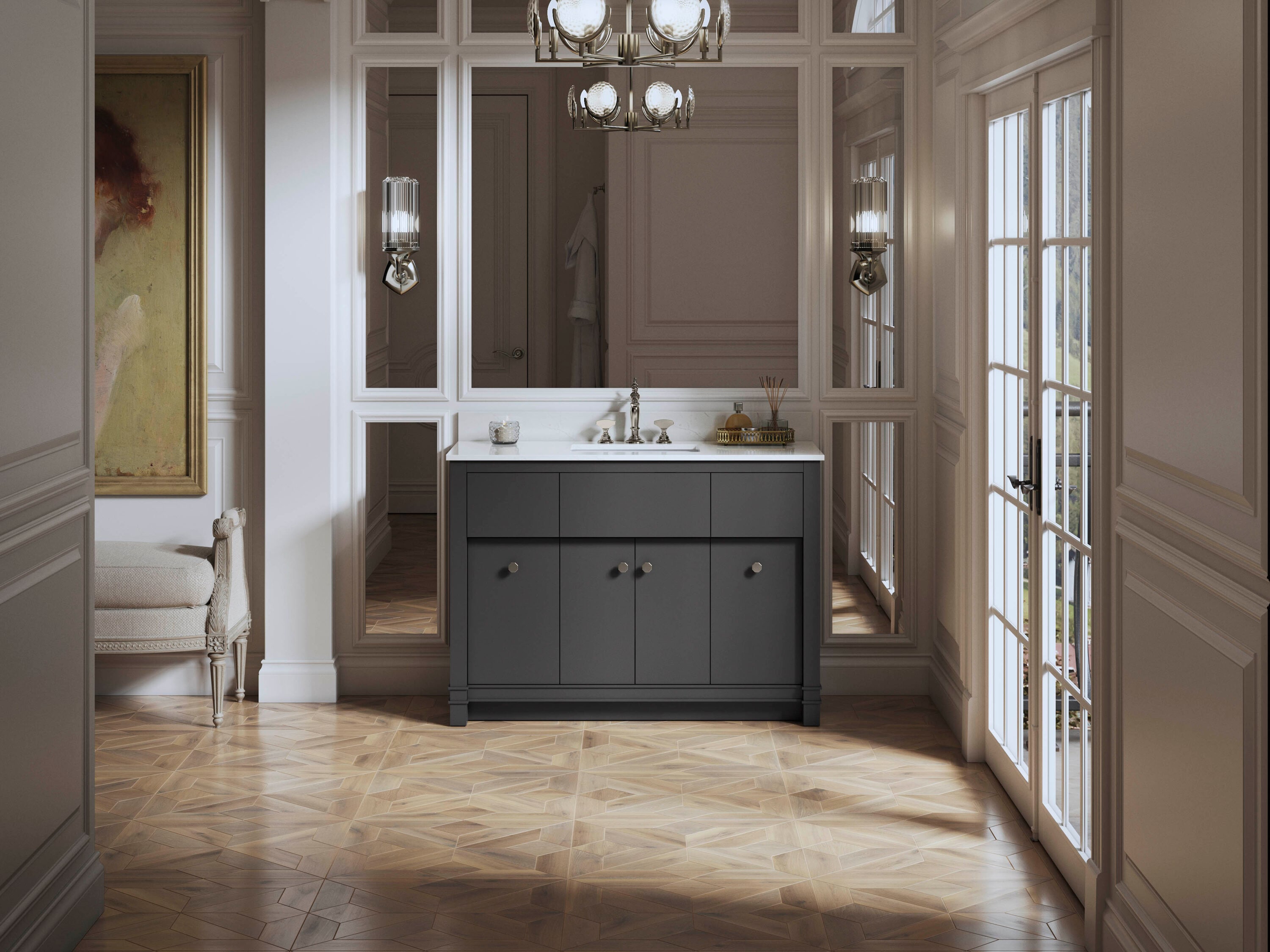 KOHLER 33268-DWG Bath-Vanity-Combo - View #3
