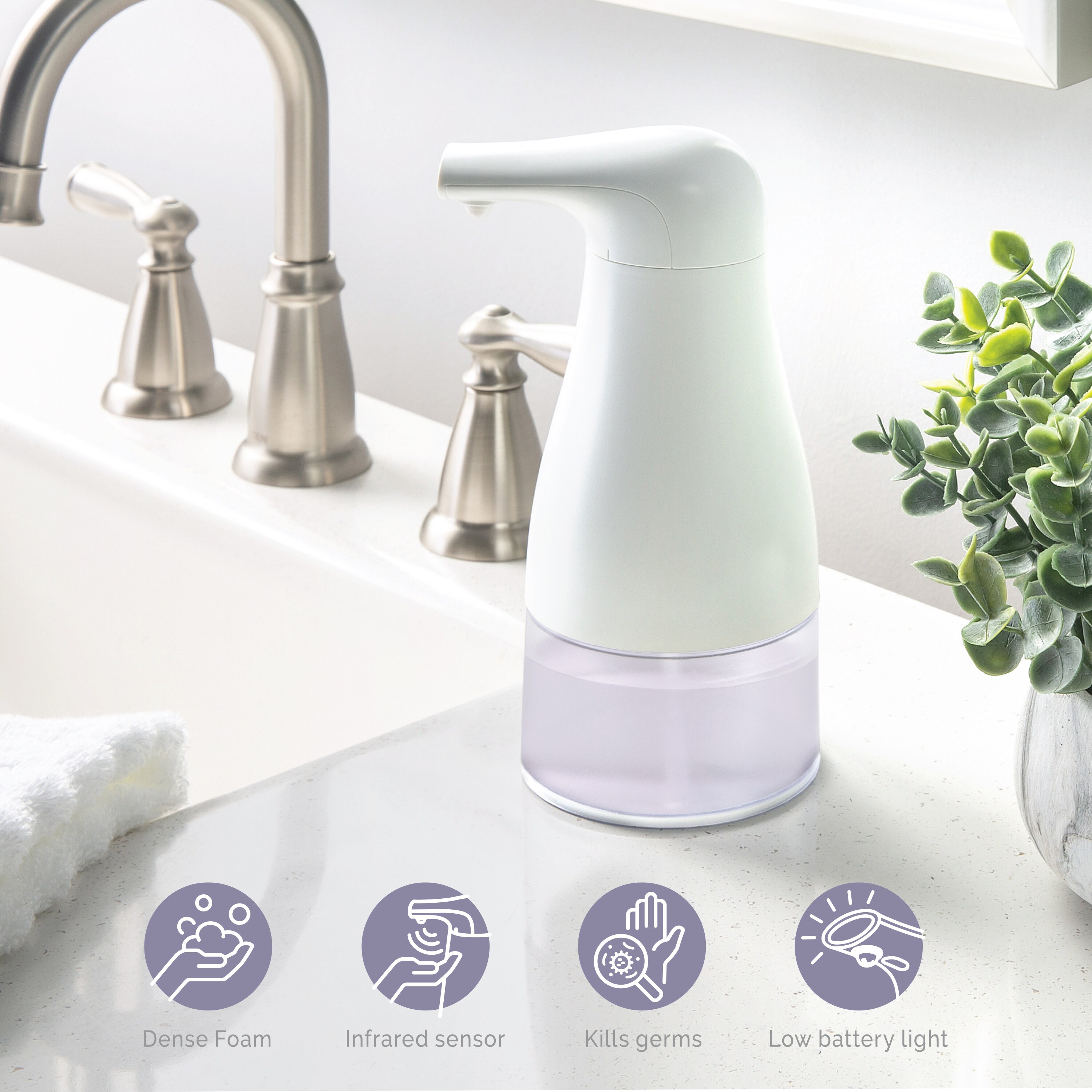 Simplify 10014-WHITE Soap-Lotion-Dispensers - View #4
