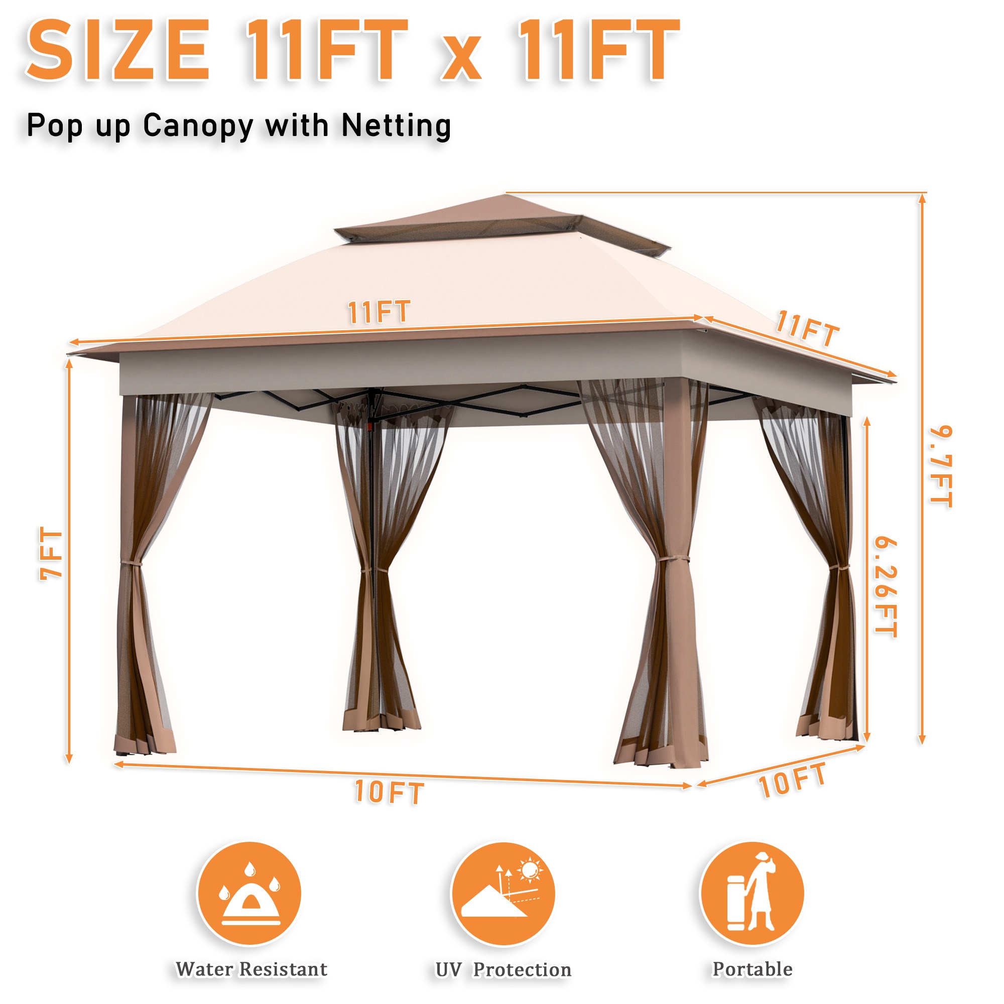 Gardenbee HGL-J01 Pergolas-2 - View #3