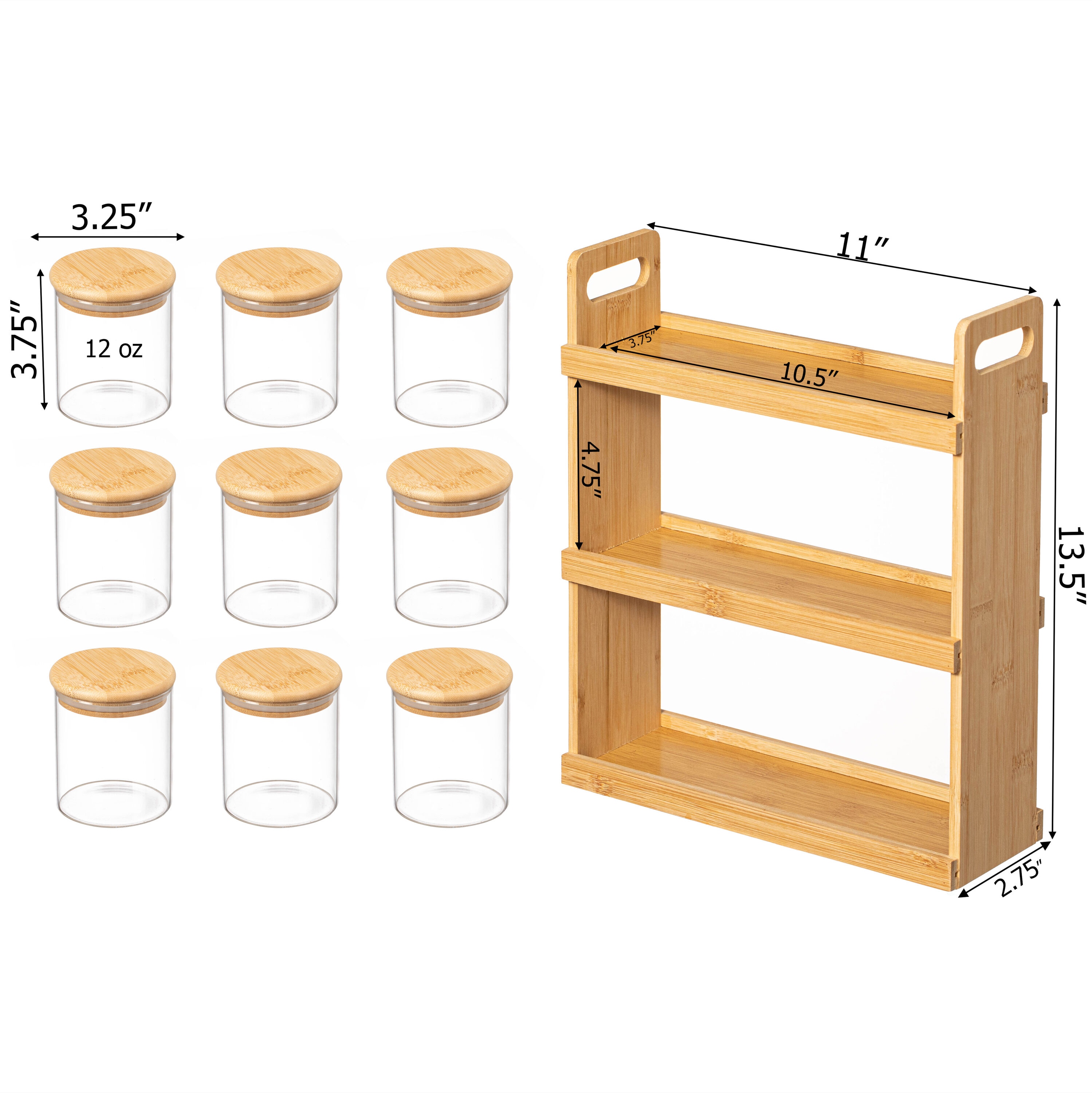 Basicwise QI004706.9 Pull-Out-Cabinet-Baskets - View #6