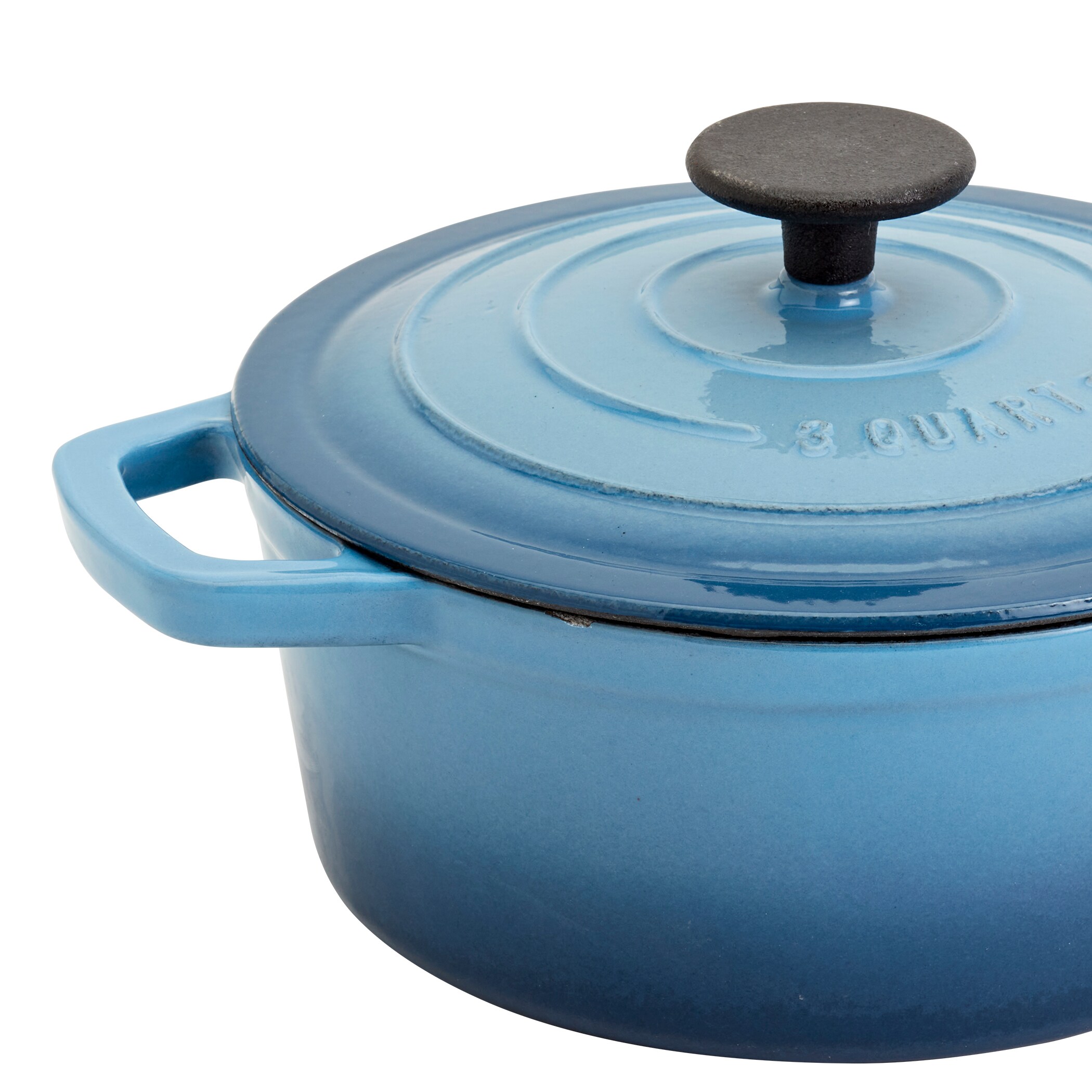 Smith & Clark Cast Iron 3-qt. Dutch Oven