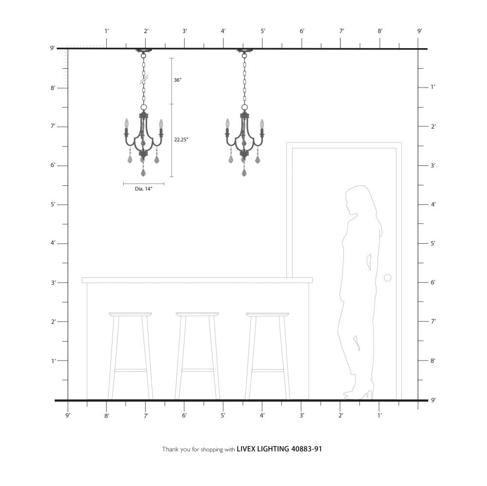 Livex Lighting 40883-91 b090015 - View #14