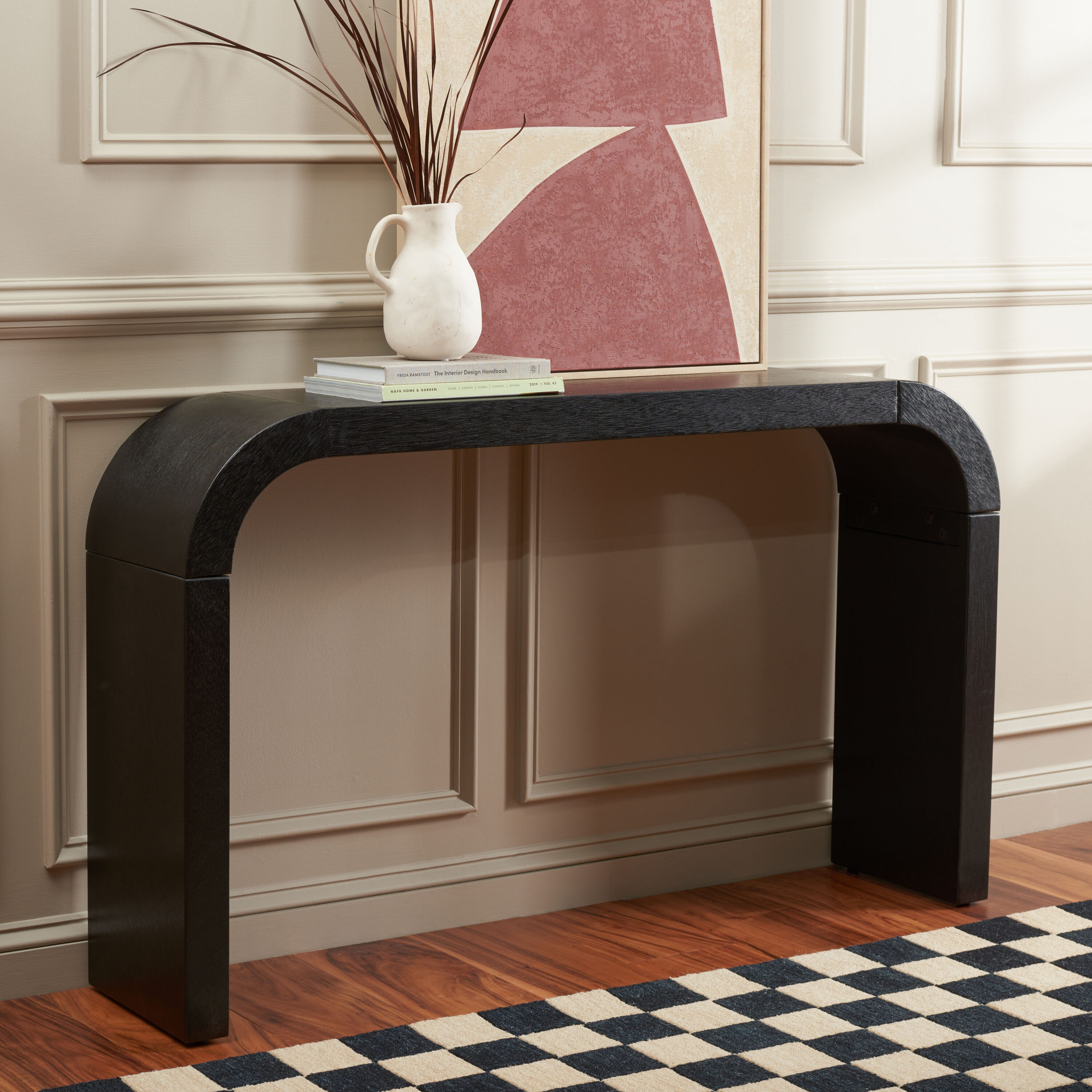 Safavieh Modern Black Console Table