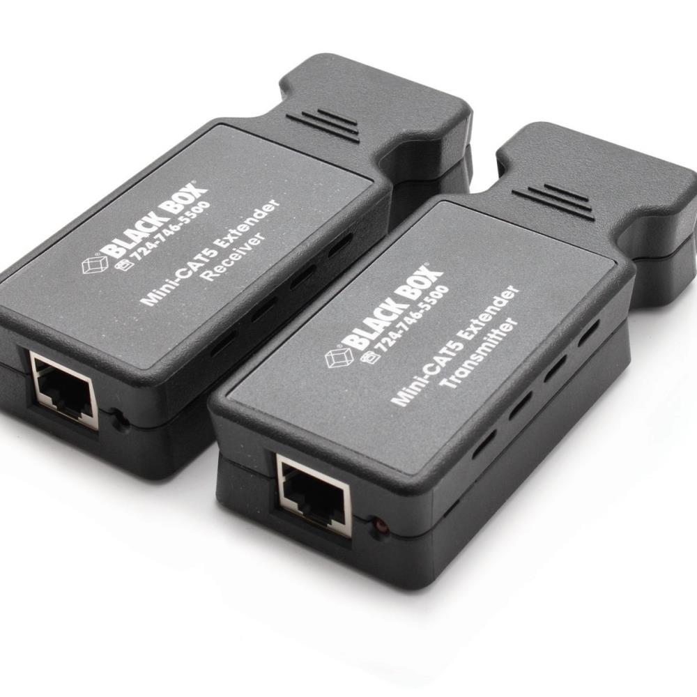 Black Box SYBA14773  AC504A Mini Cat5 VGA Extender Kit