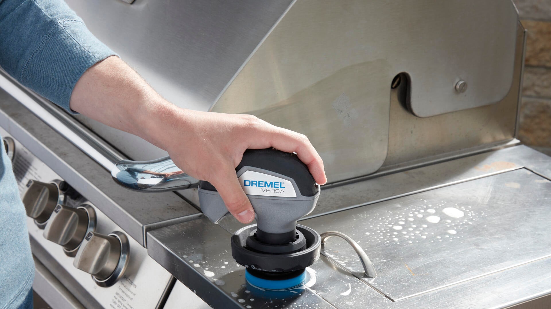 at Versa Scrubbers in Power the Dremel department Scrubber Power