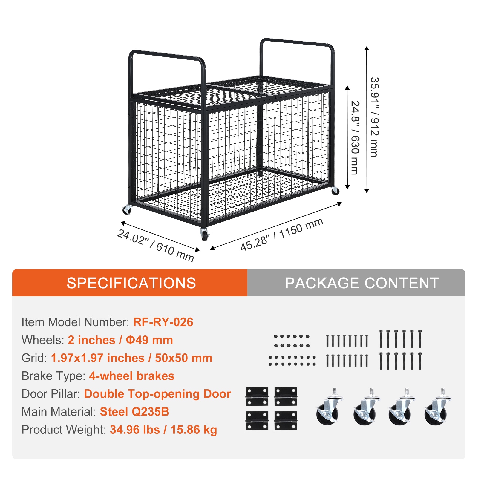 VEVOR QL452425YCTJG7AS3V0 Sports-Equipment - View #8