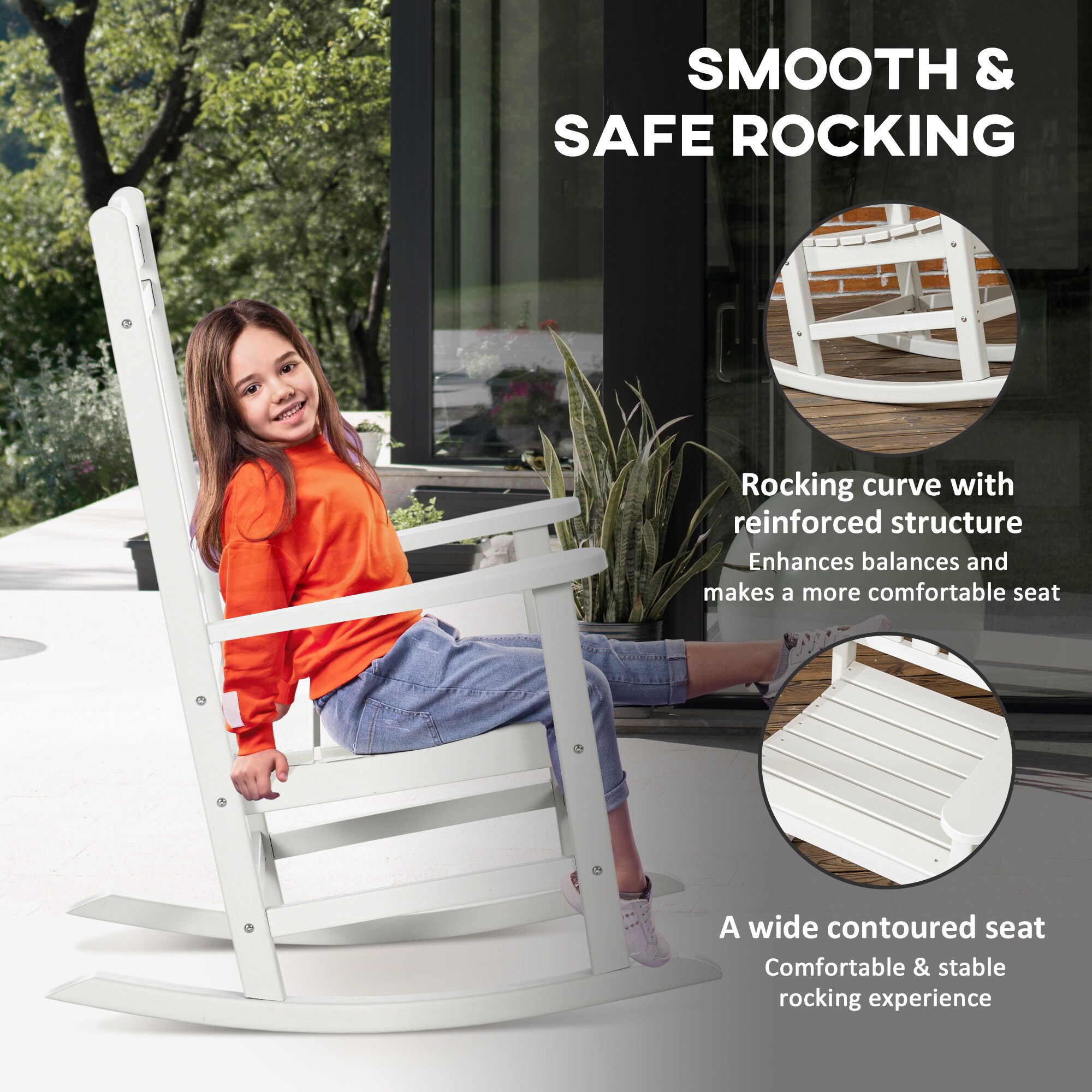 Outsunny 84G-066V01WT Patio-Chairs - View #5