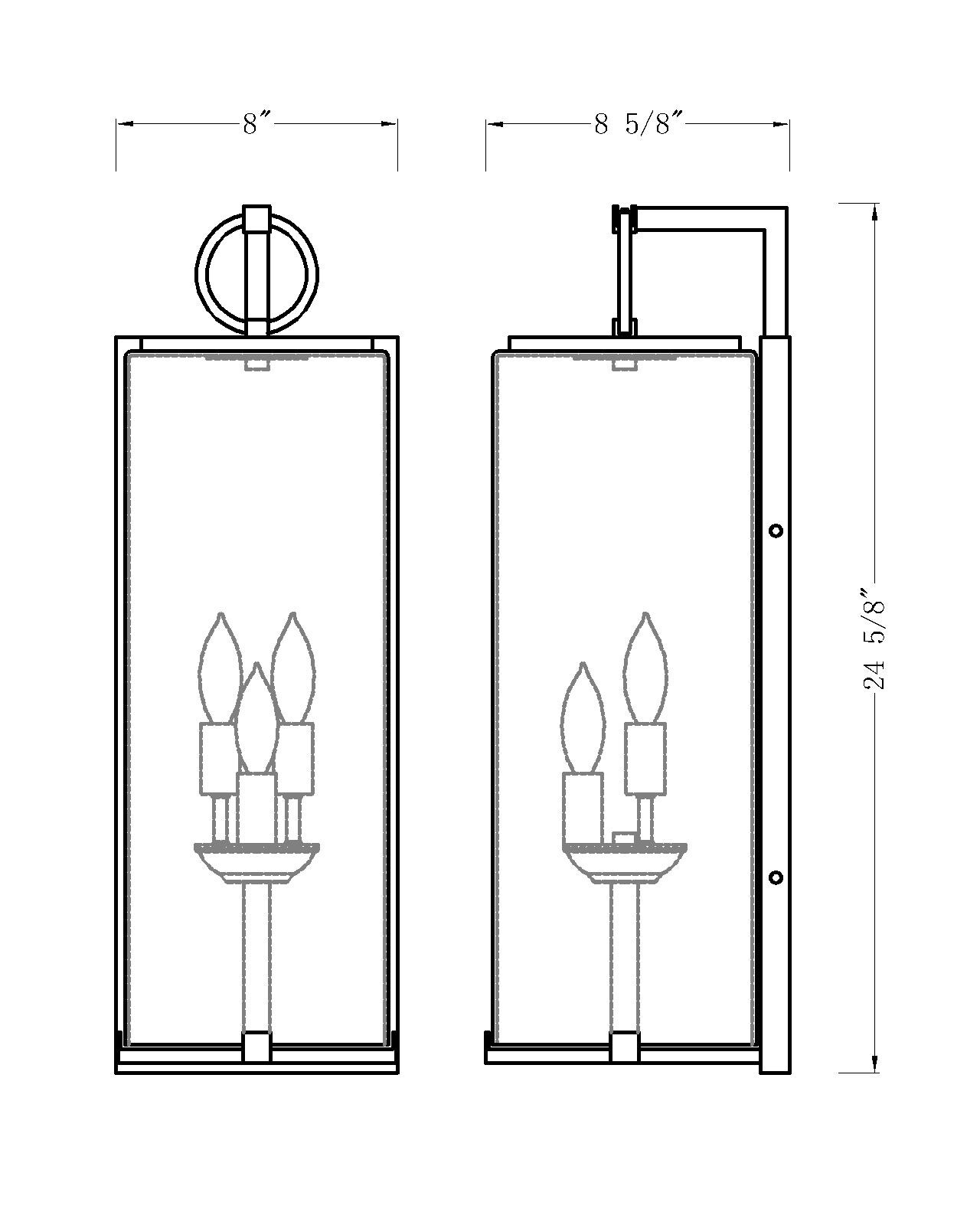 Z-Lite 592B-BK Outdoor-Wall-Lighting - View #8