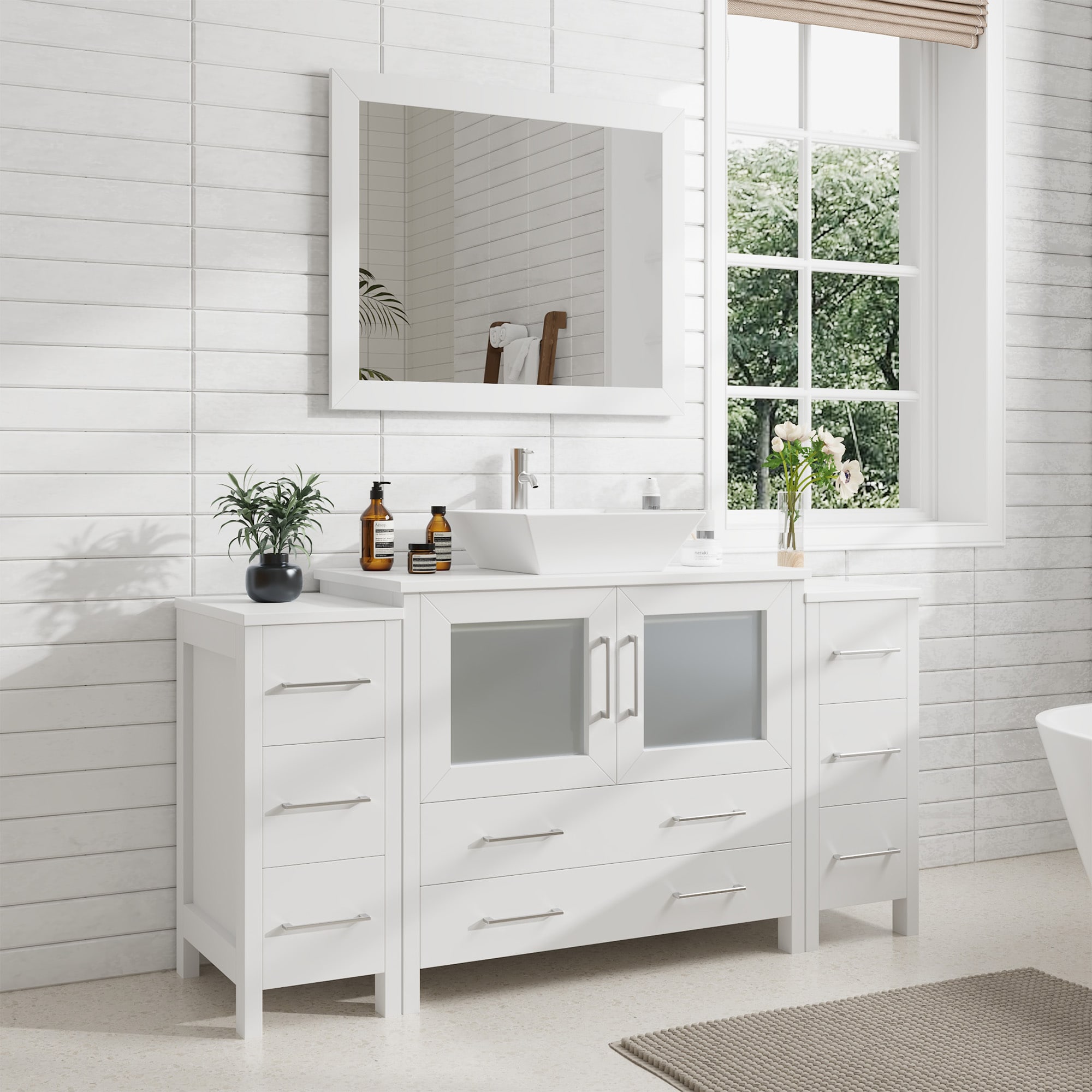 Vanity Art VA3136-60W Bath-Vanity-Combo - View #2