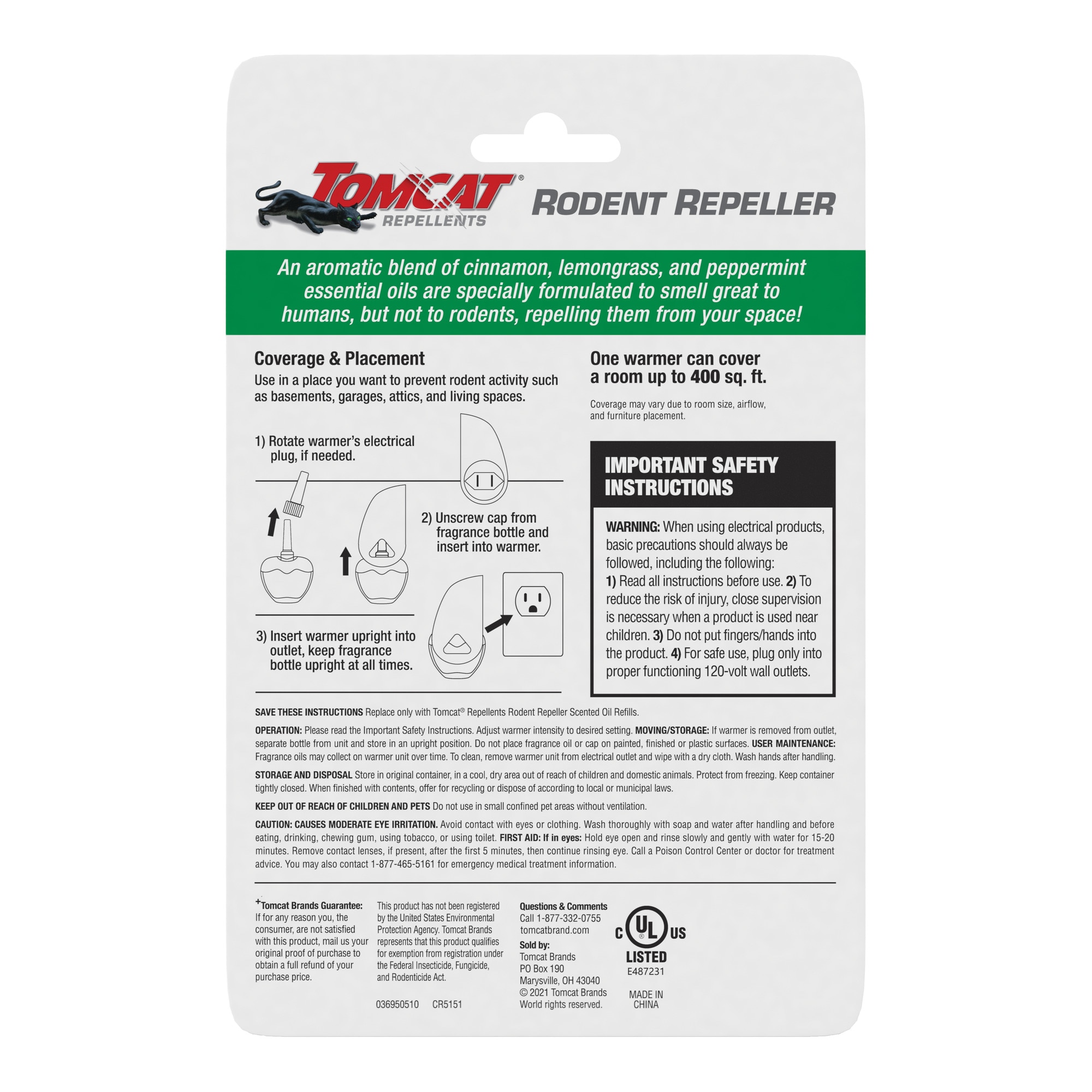  Tomcat 4418508 Rodent Expanding Barrier-Specifically