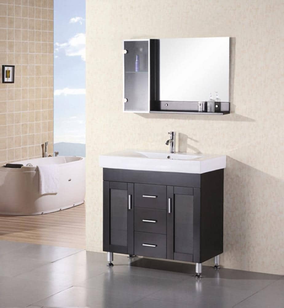 Design Element DEC021 Bath-Vanity-Combo - View #2