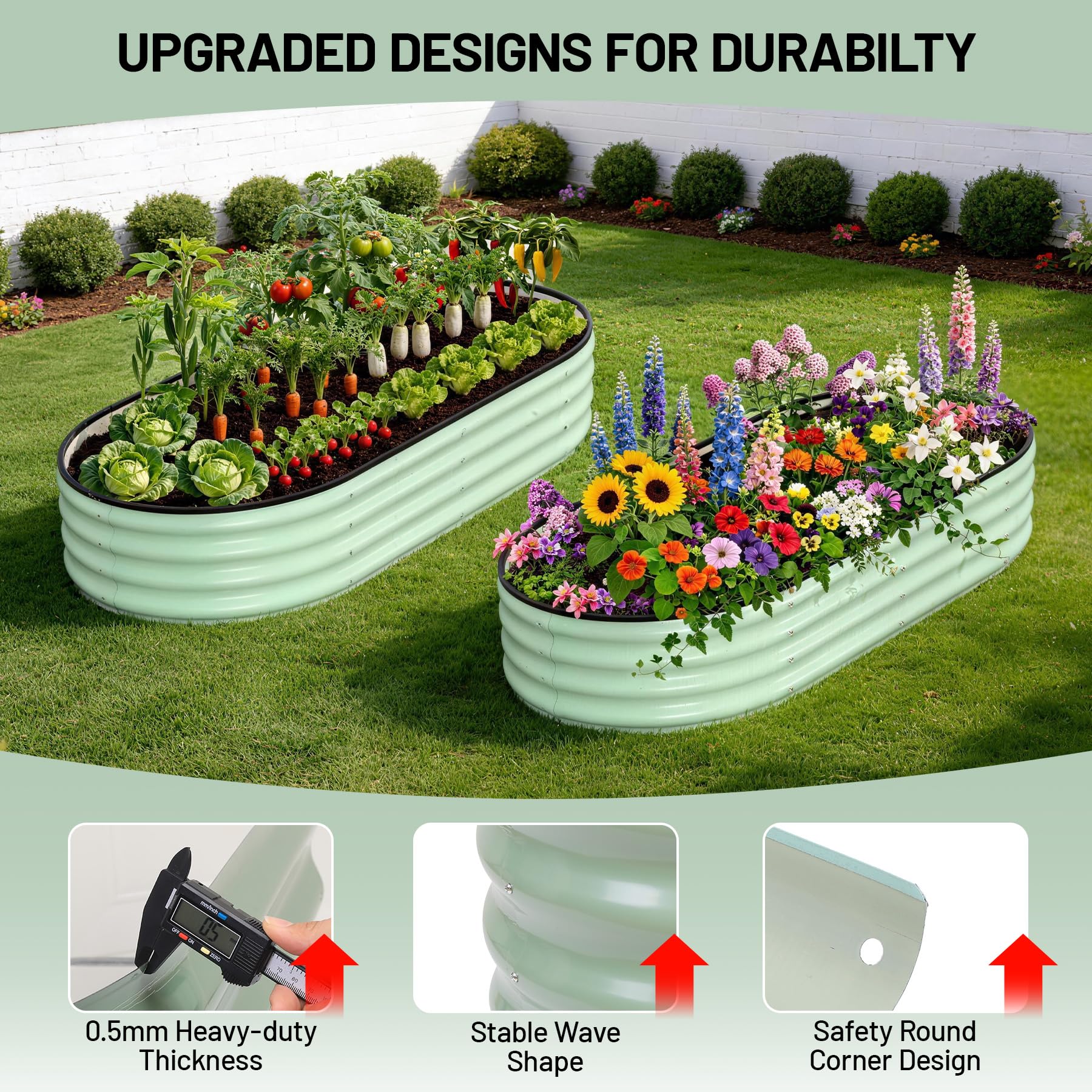 GarveeLife CLJ-XVQXUOPXHLK Raised-Garden-Beds - View #4