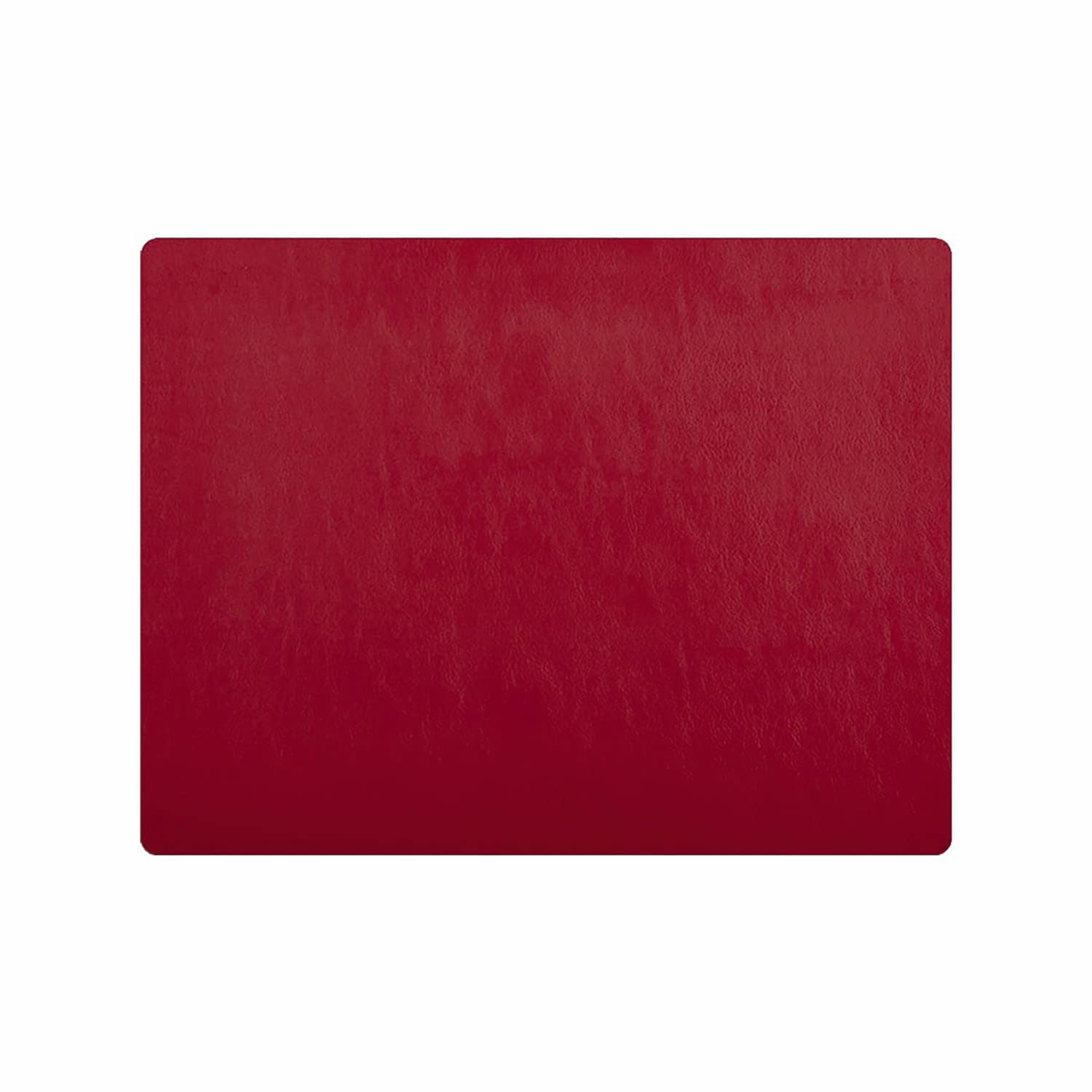 Frieling Davanti by  Mattola Placemats Set of 6 Rectangular 16.5 x 12.5 Inch Indoor Outdoor Table Placemats  Earth Red