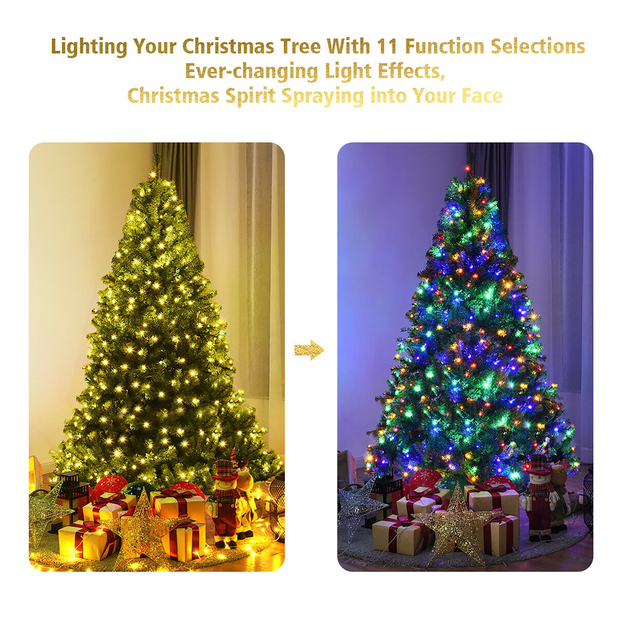 Forclover ALHY-679CM Artificial-Christmas-Trees - View #2