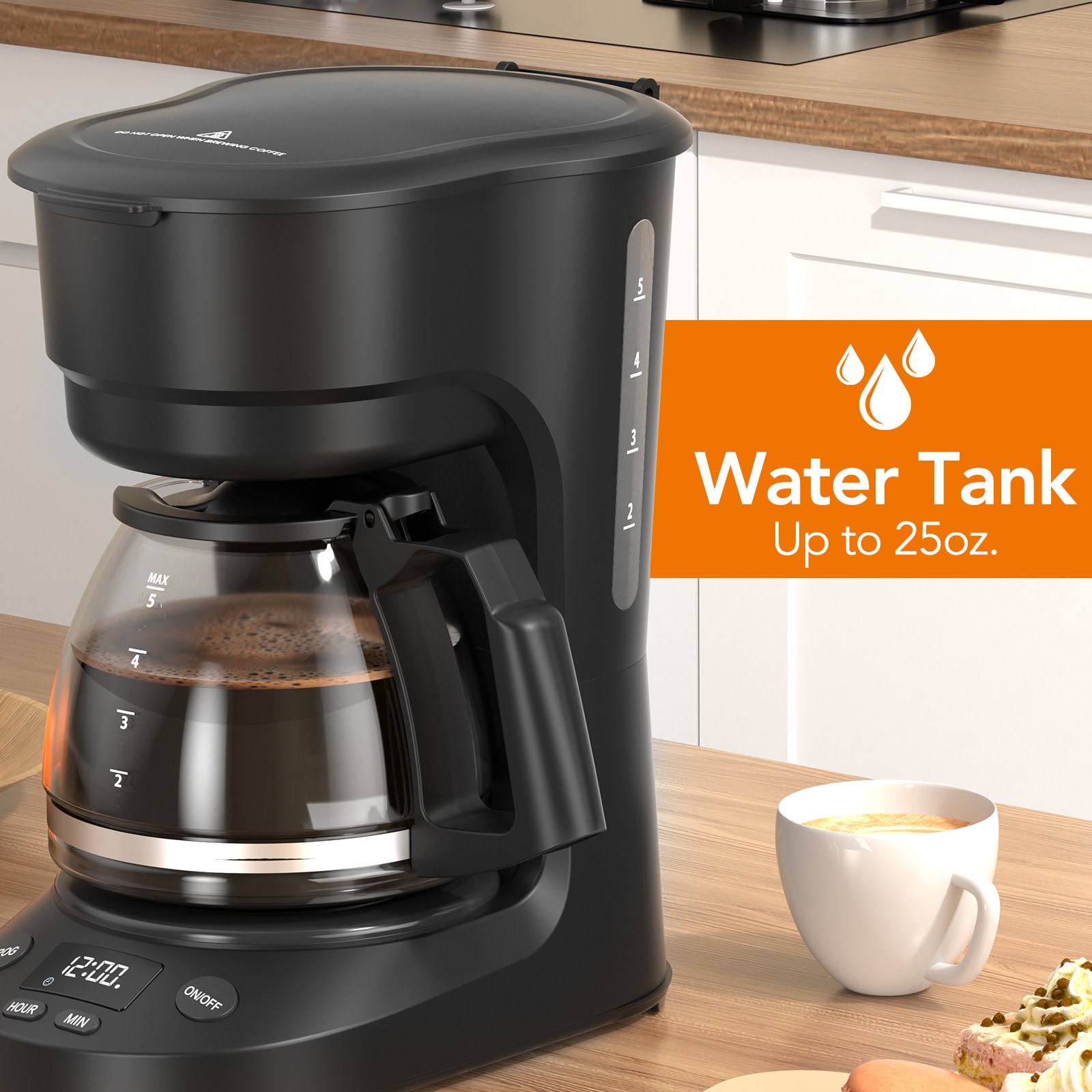 COWSAR LSCM3710H-BLACK Coffee-Makers - View #2