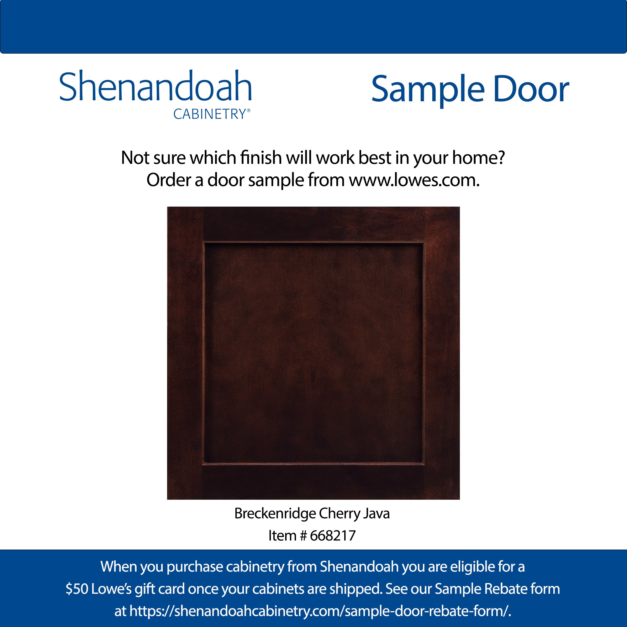 Shenandoah 97749 Cabinet-Samples - View #3