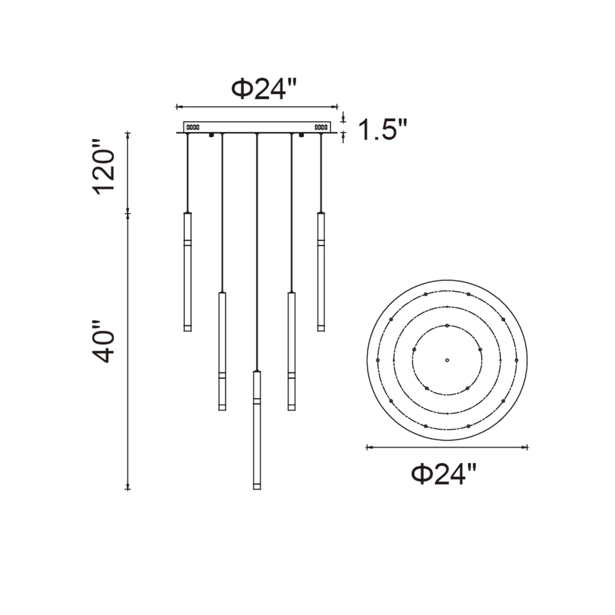 CWI Lighting 1262P24-16-101 b090015 - View #8