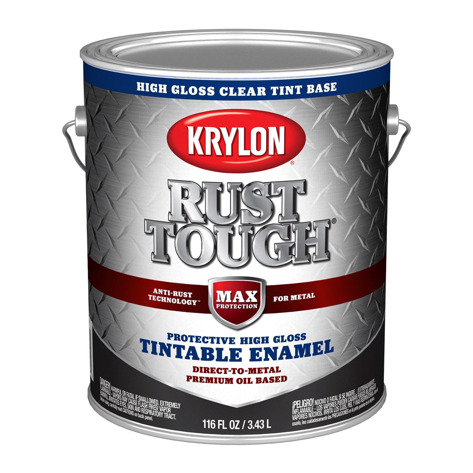 Krylon Rust Tough K09263008 Enamel Spray Paint, Gloss, Le