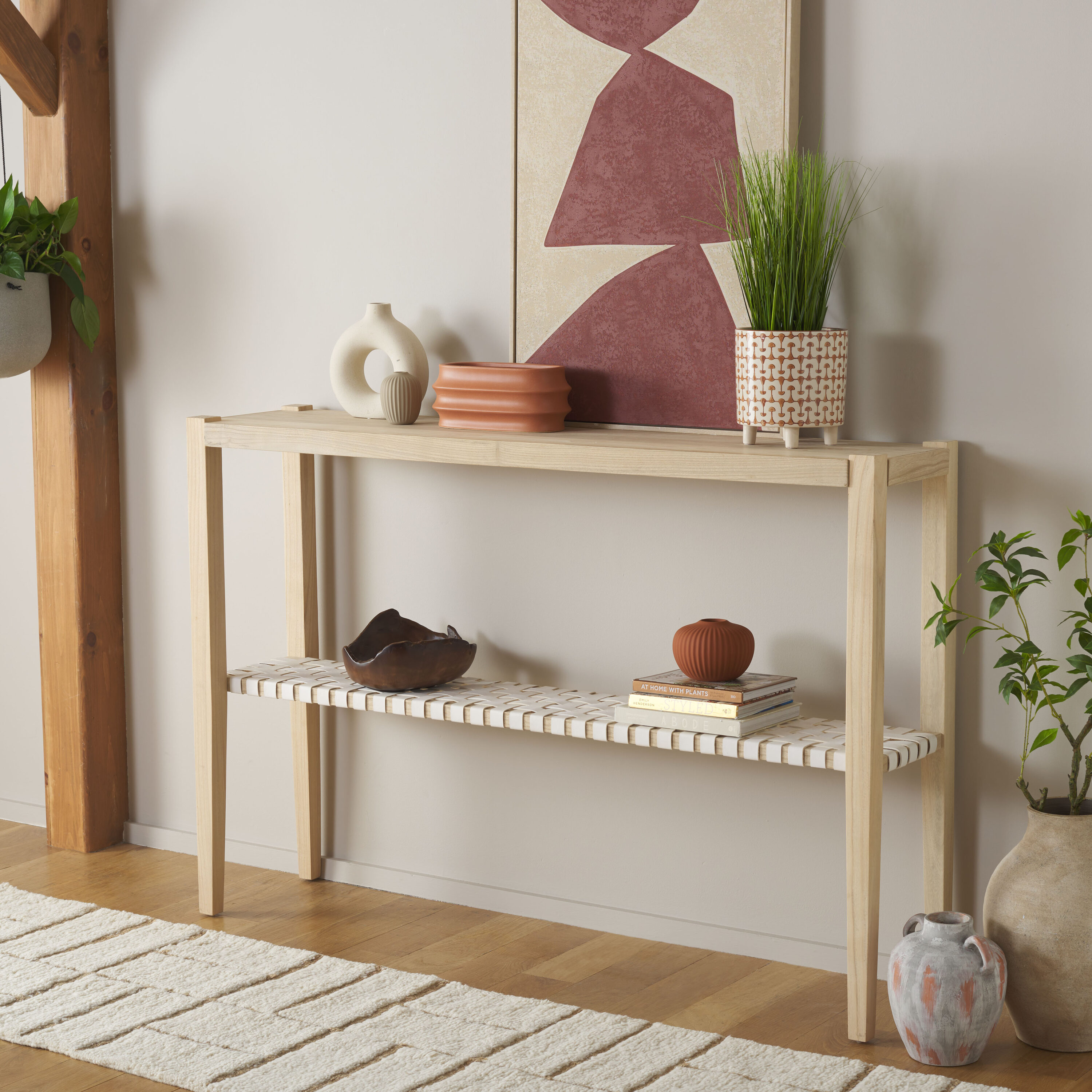 Safavieh CNS1200B Coastal Unfinished Console table