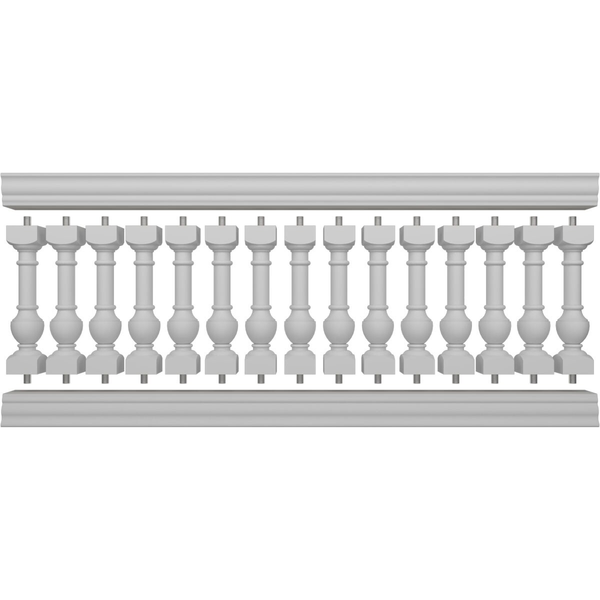 Ekena Millwork BALK38X096YOG railings - View #5