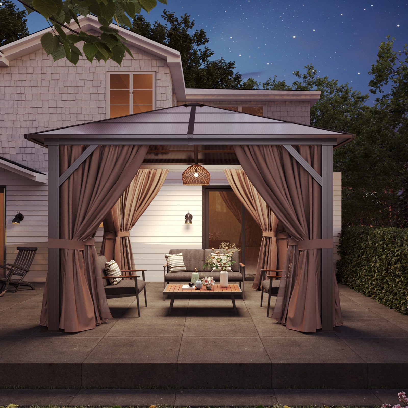 Bapipro BPGB21G29 Wood-Resin-Gazebos - View #8