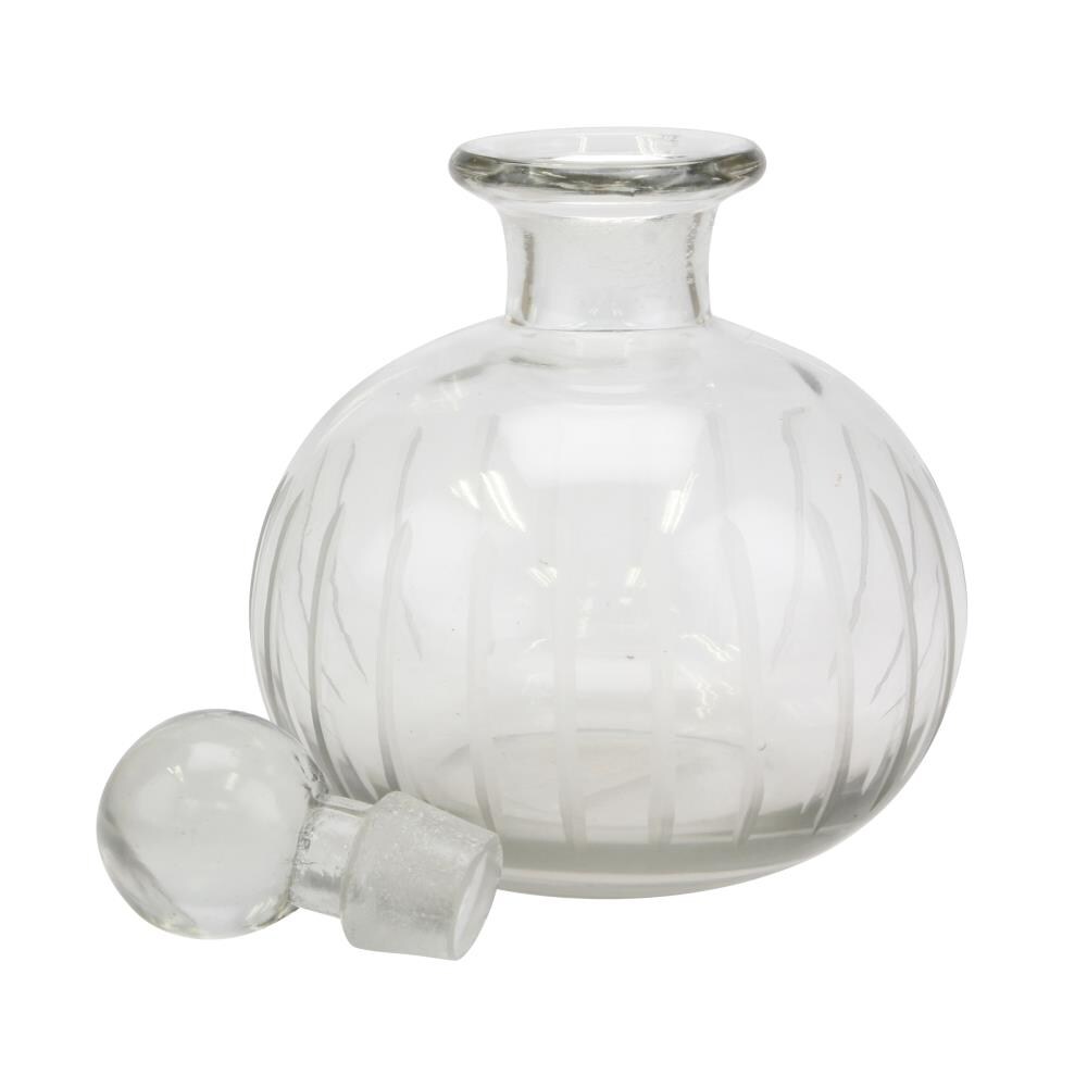 Stonebriar Clear Glass Rustic Sculpture at Lowes.com