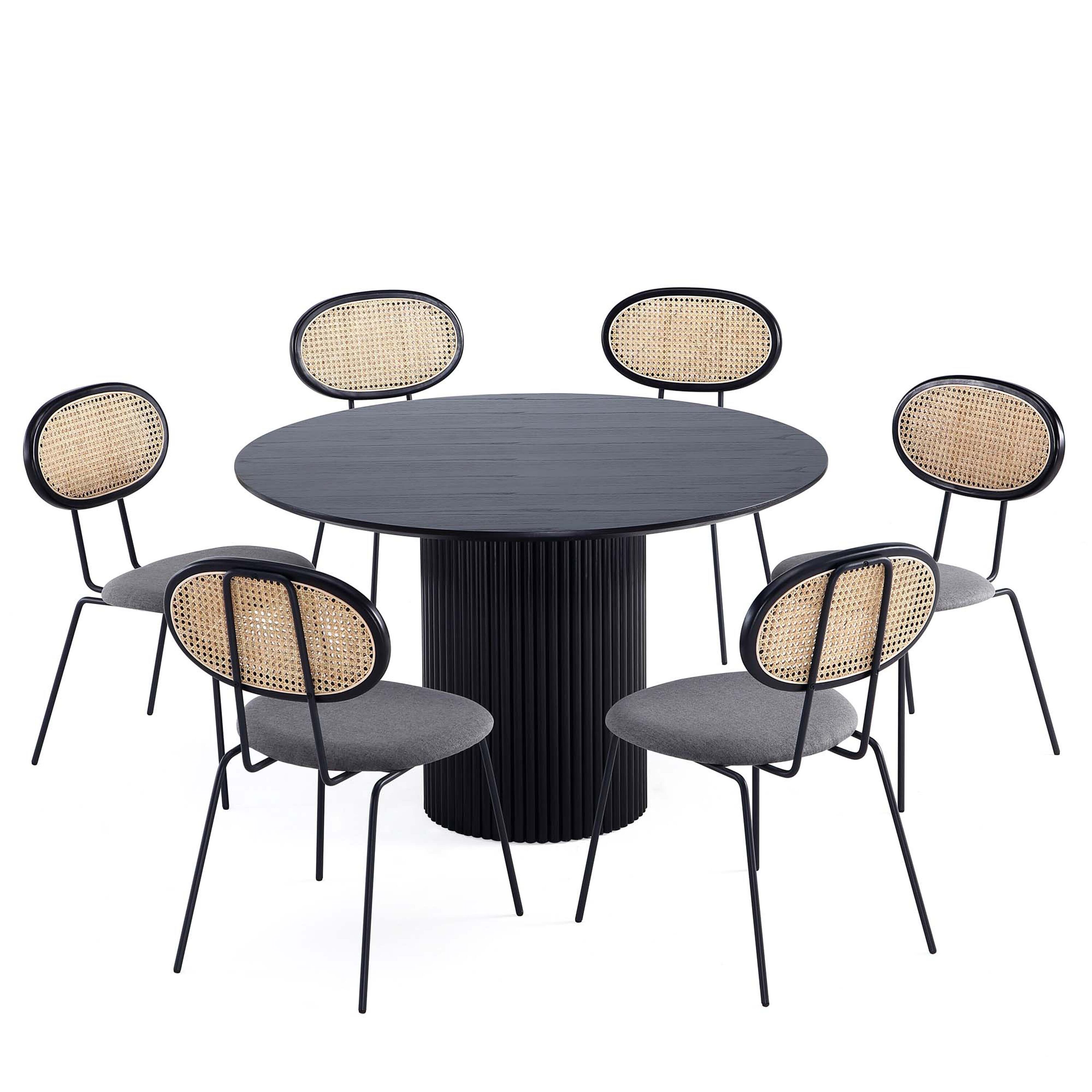 Manhattan Comfort 6-DT05DCCA06-GY Dining-Sets - View #2