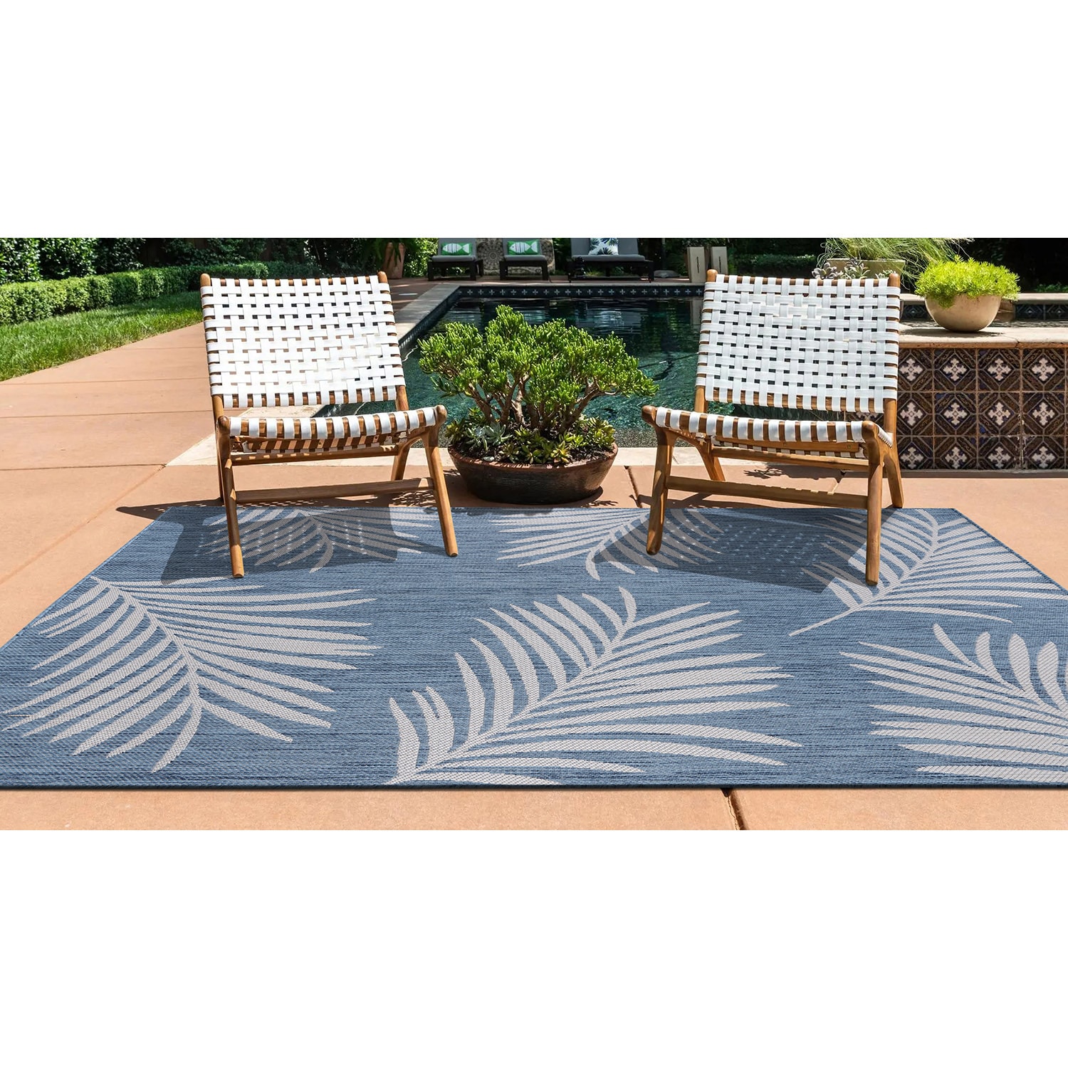 World Rug Gallery 111BLUE5X7 rugs - View #8