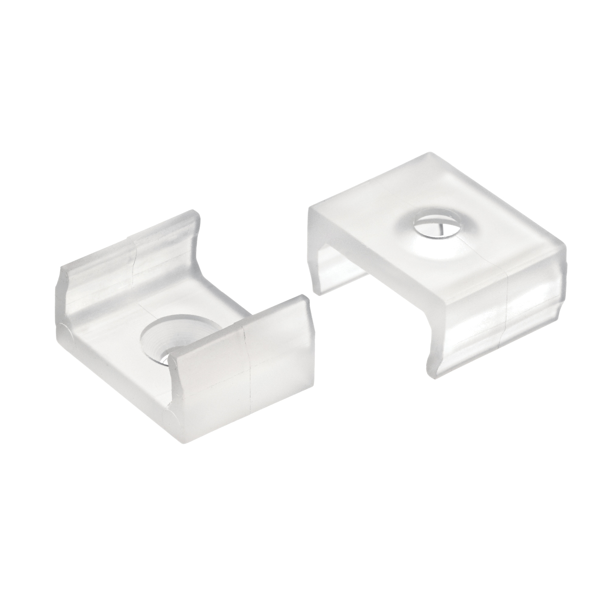 Kichler ILS TE Series Tape Extrustion Mounting Clips - Clear - 1TEM1STSFMCLR