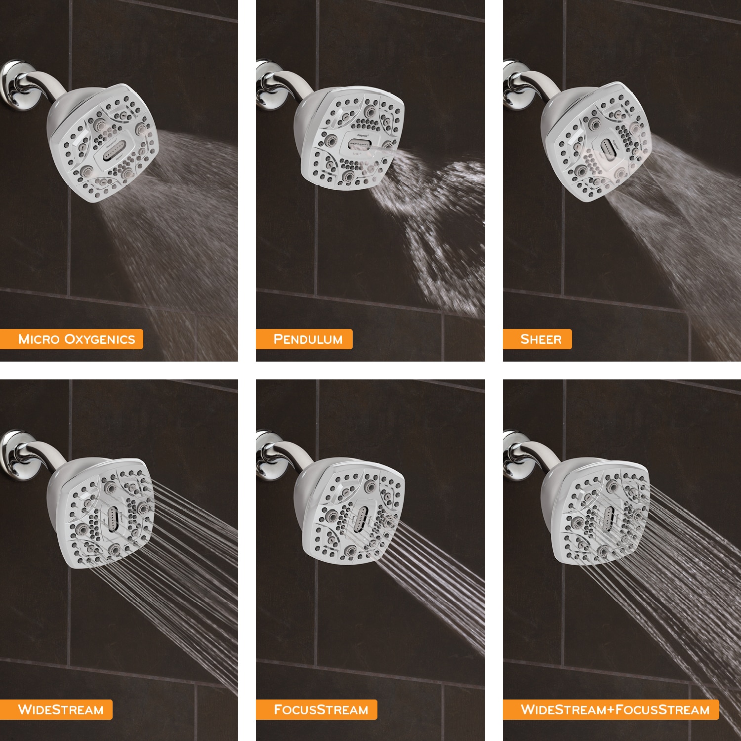 Oxygenics 35288 Fixed-Showerhead - View #3