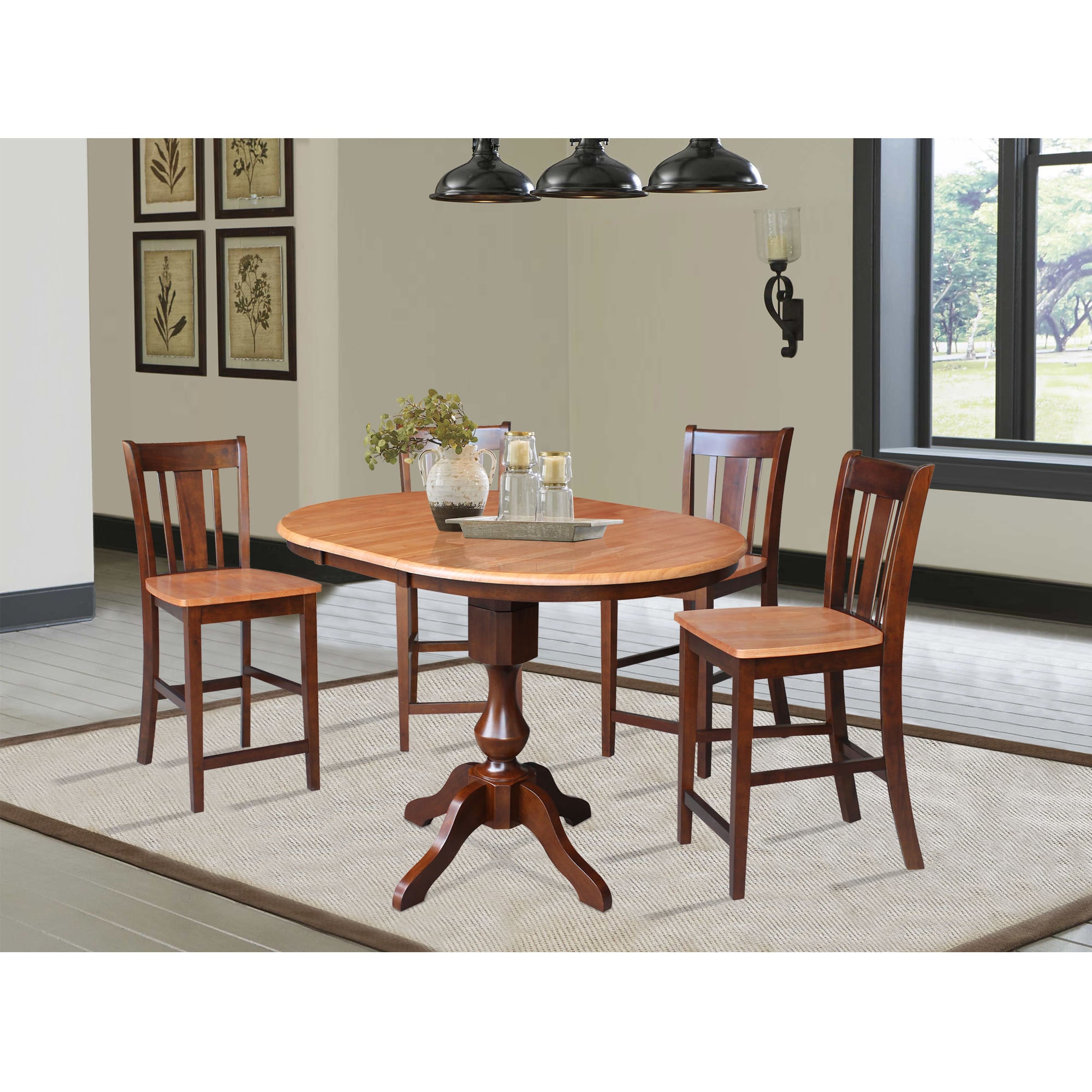International Concepts K58-36RXT-11P-S102-4 Dining-Sets - View #5