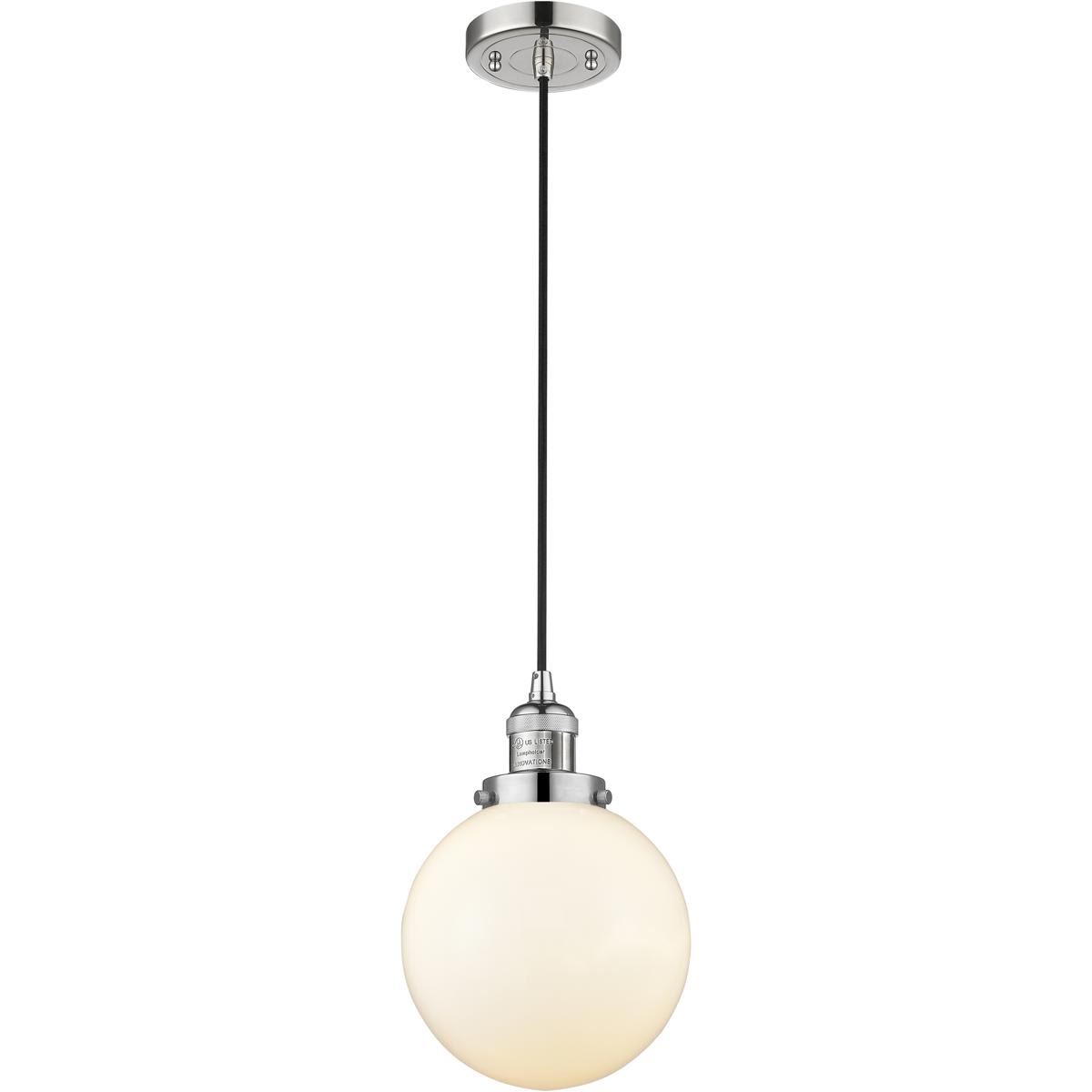 Innovations Lighting 1354165 201C-PN-G201-8 Franklin Restoration Beacon Mini Pendant