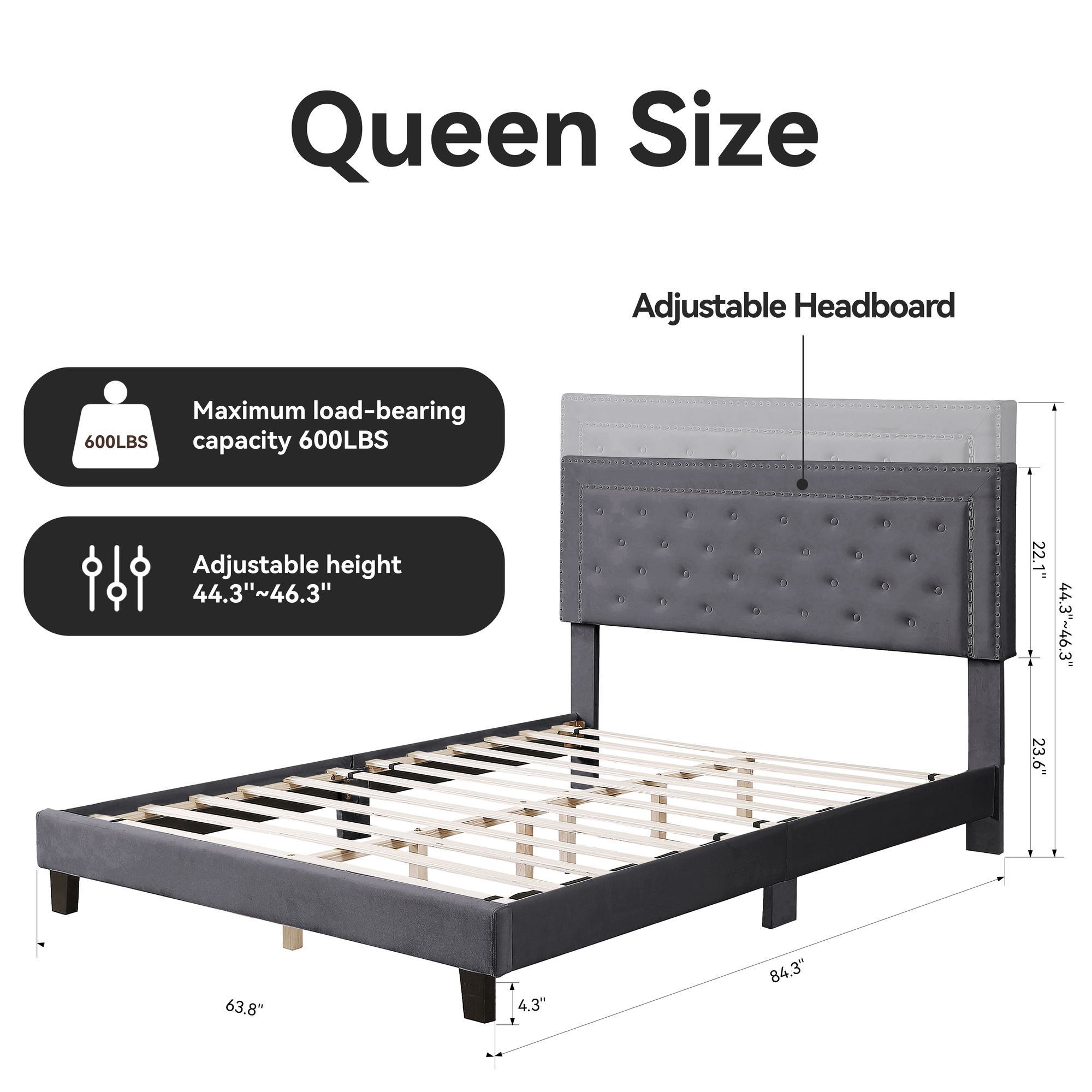 FARATI 105-QN-GREY beds - View #6