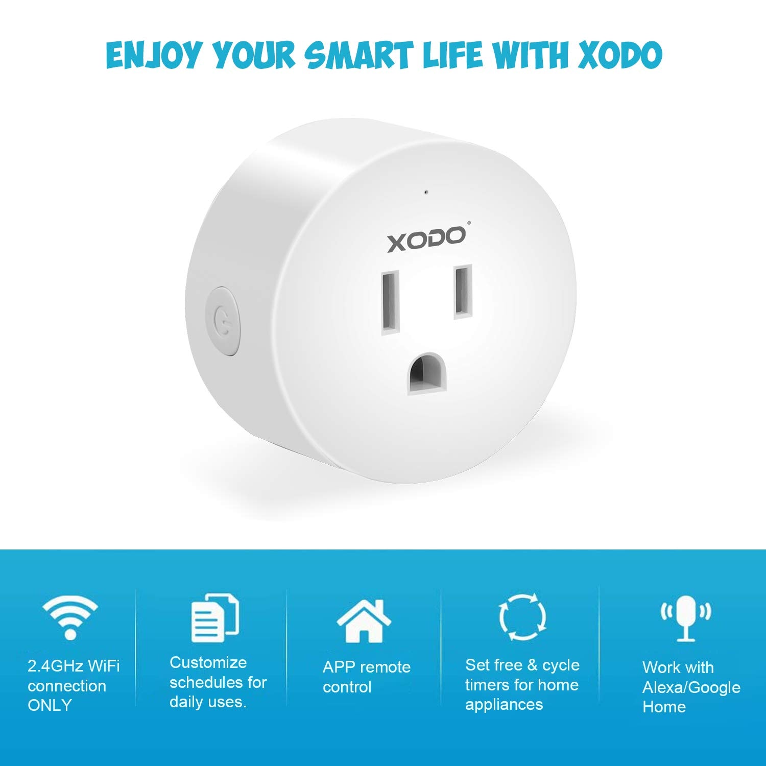 Esicoo Wi-Fi Smart Plug Outlet - Setup & Review 