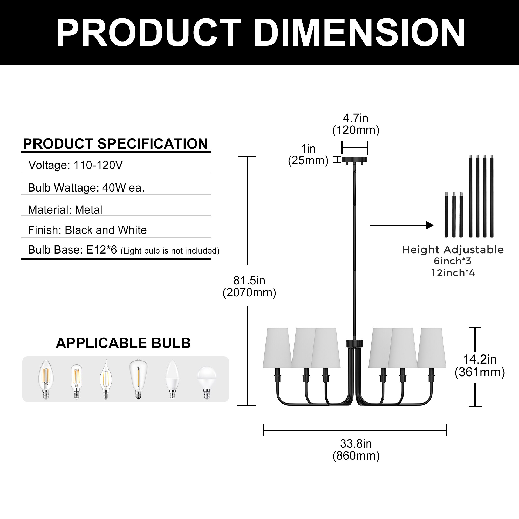 DORESshop LSC-YB-ZX22801FBK Pendant-Lights - View #5