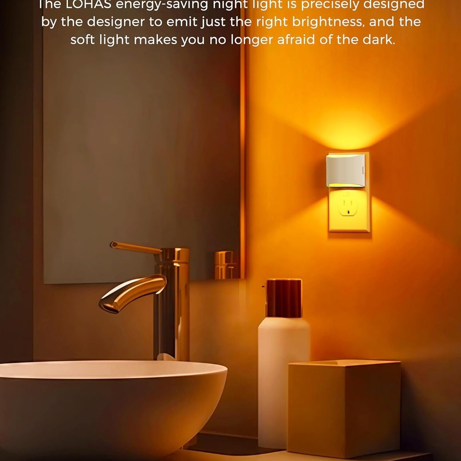 DORESshop LSC-GY10707WHUS-2 Night-Lights - View #3