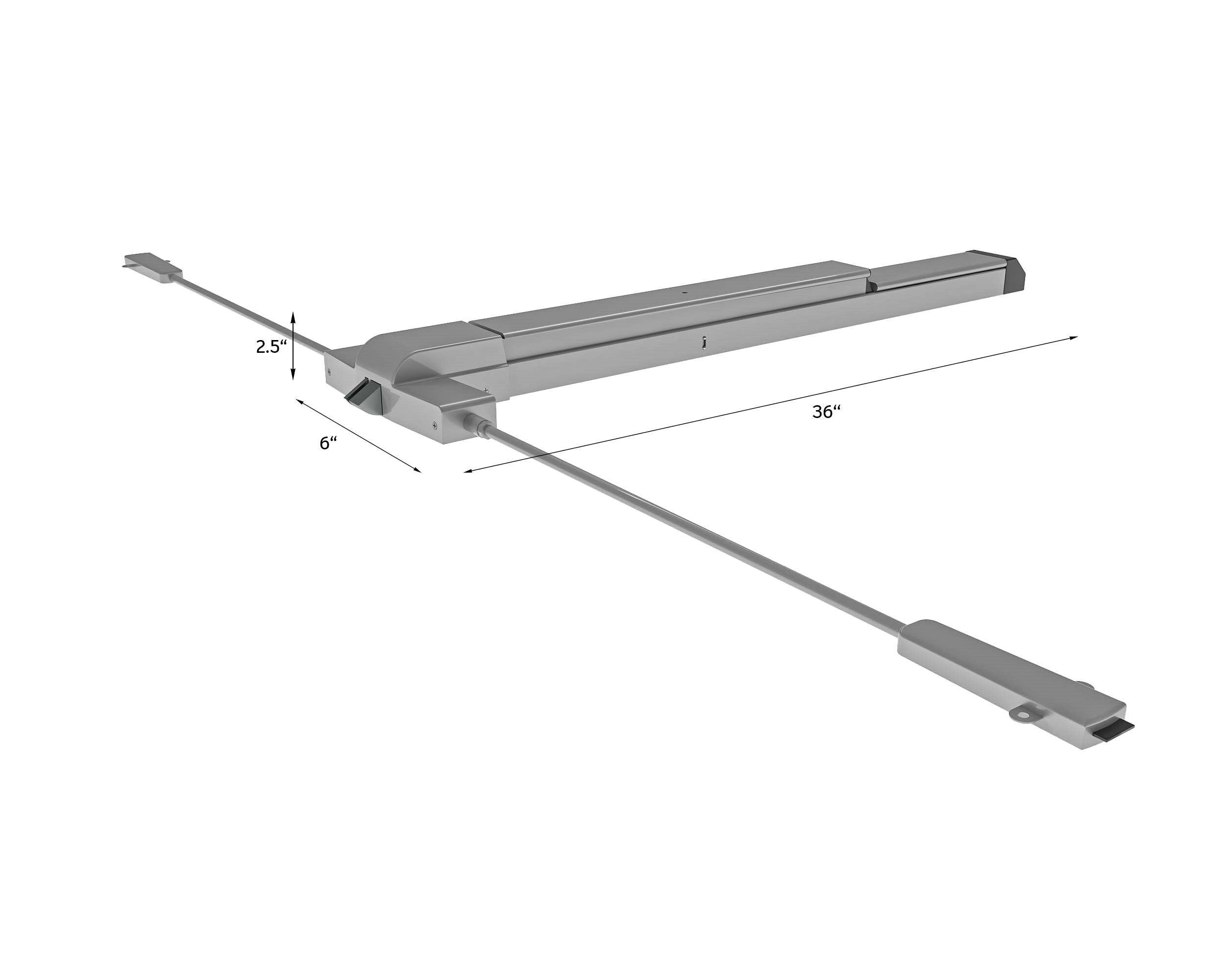 Trans-Atlantic Co ED-VR531-AL Door-Exit-Bars - View #3