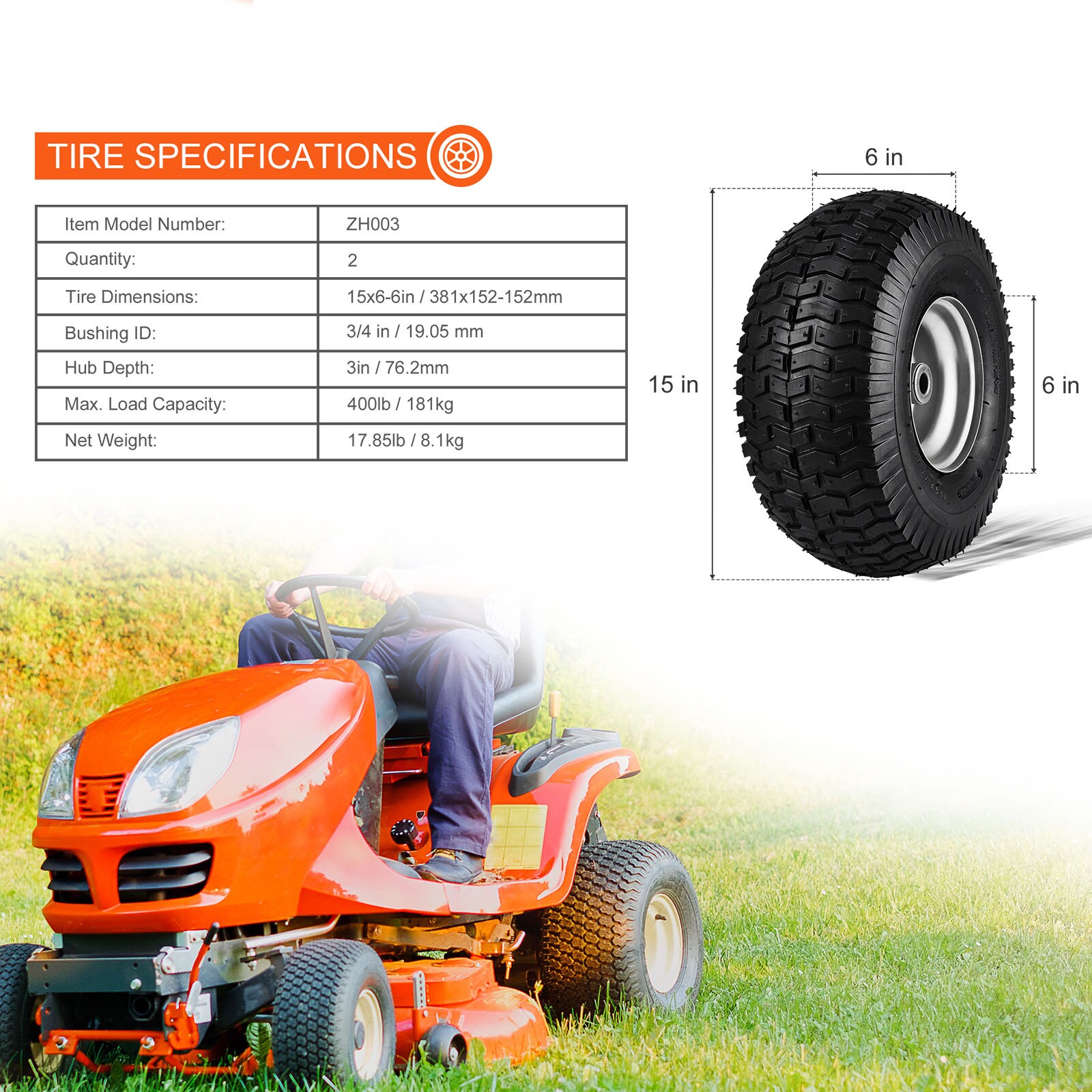 VEVOR SCGCJLZZXLG102496V0 Ope-Wheels-And-Tires - View #7