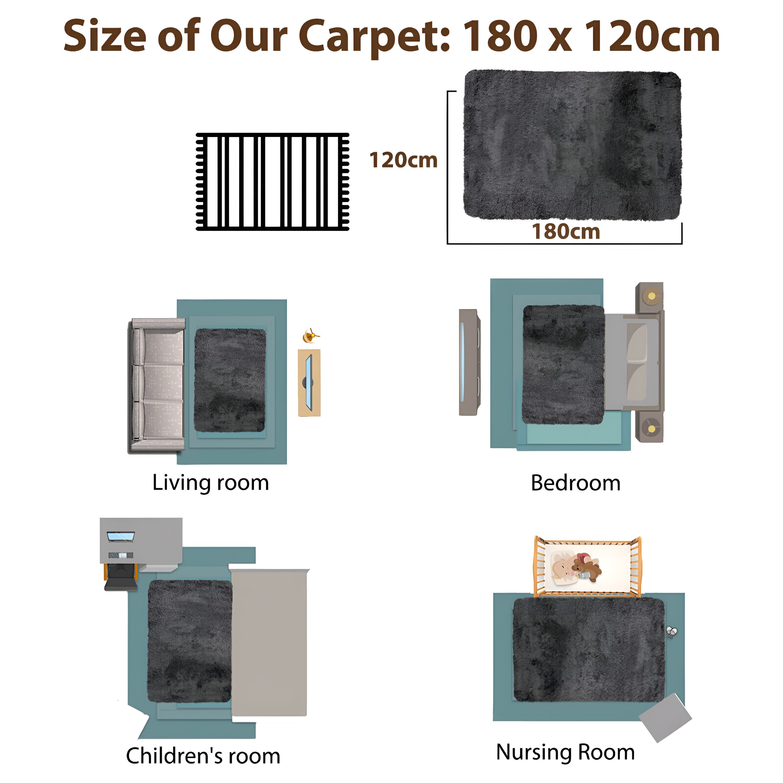 Slickblue D-CO-RG91301UH rugs - View #3